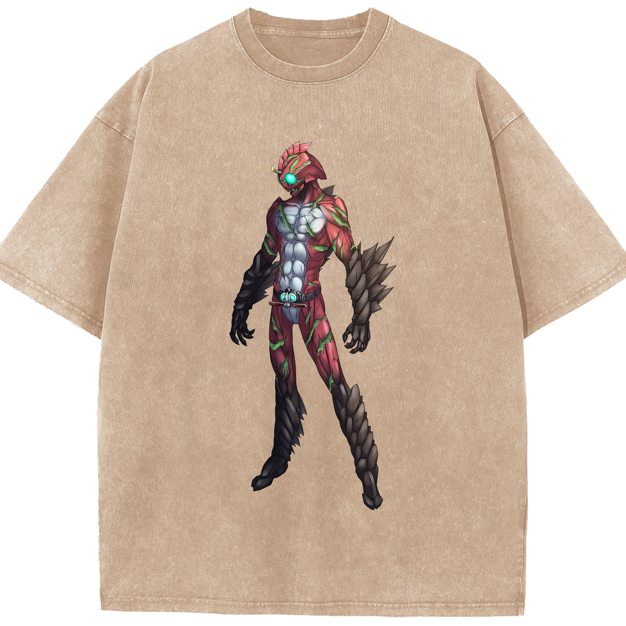 （画像用） ウルトラマン Ultraman 綿100% ヴィンテージ風 半袖Tシャツ（フロントプリント）