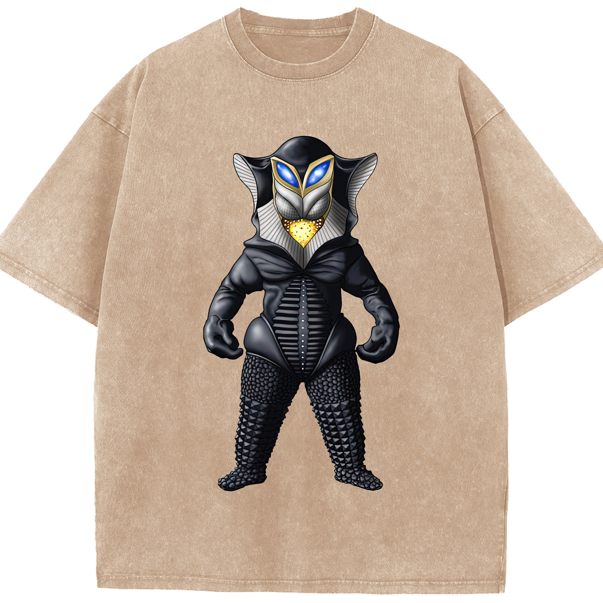 （画像用） ウルトラマン Ultraman 綿100% ヴィンテージ風 半袖Tシャツ（フロントプリント）