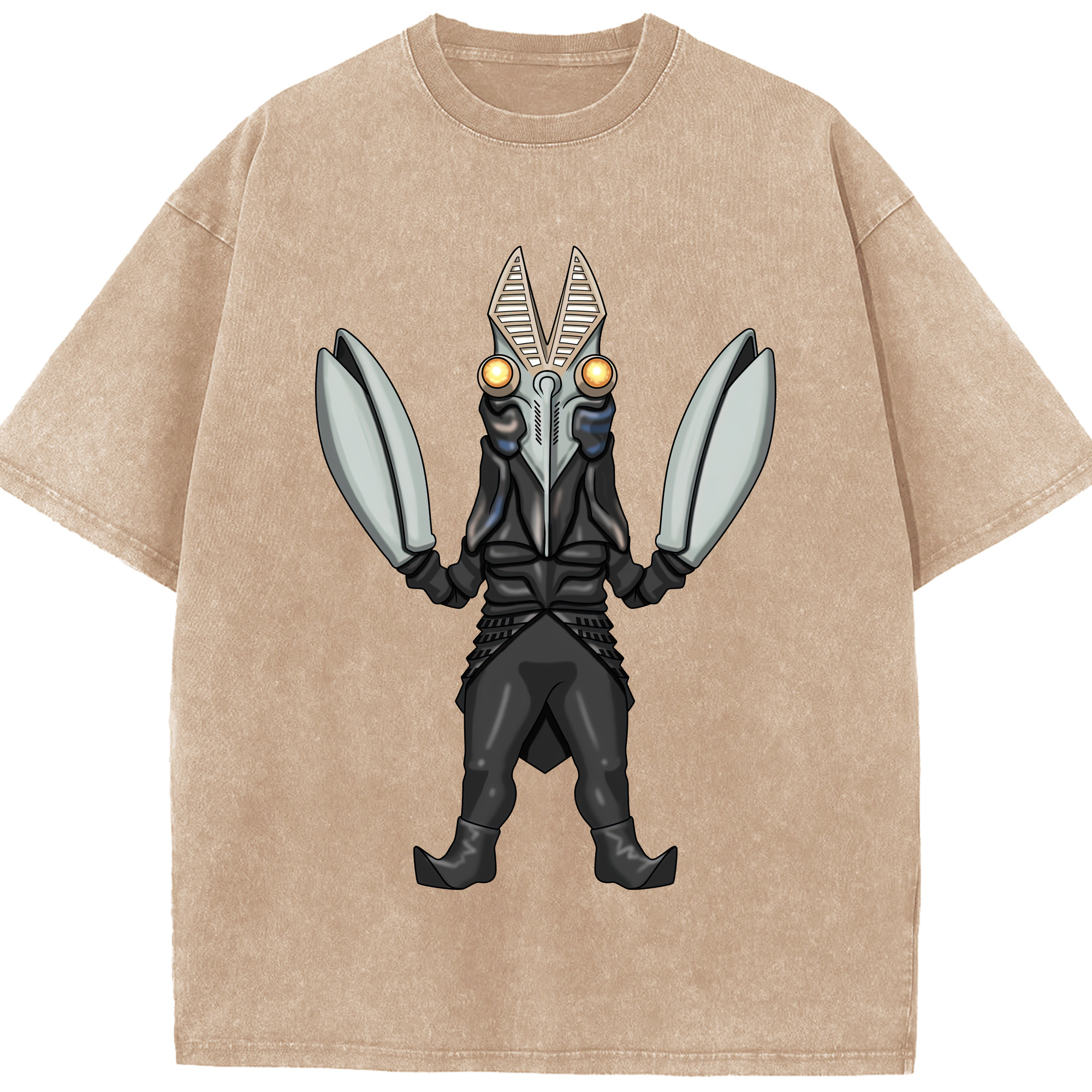 （画像用） ウルトラマン Ultraman 綿100% ヴィンテージ風 半袖Tシャツ（フロントプリント）