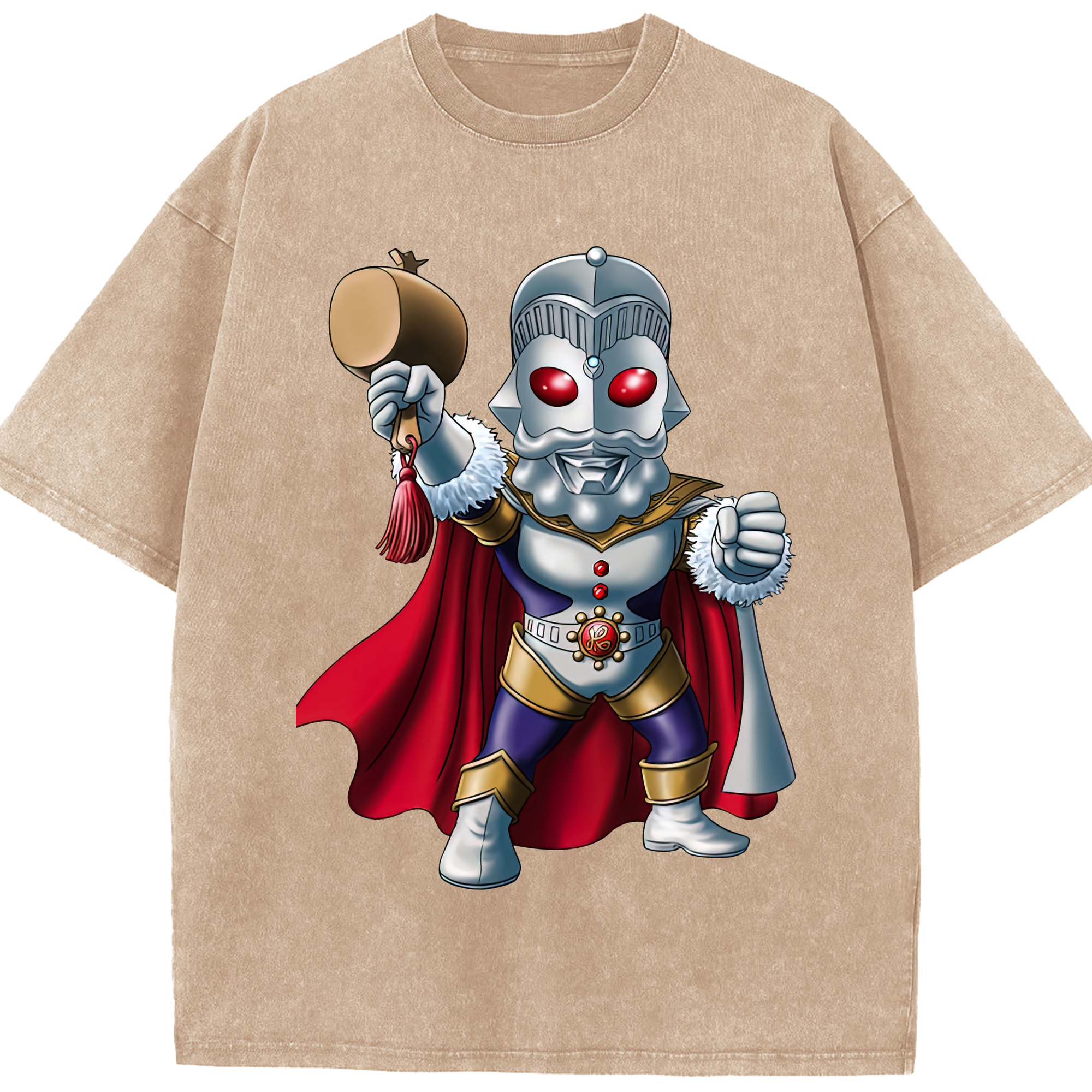 （画像用） ウルトラマン Ultraman 綿100% ヴィンテージ風 半袖Tシャツ（フロントプリント）