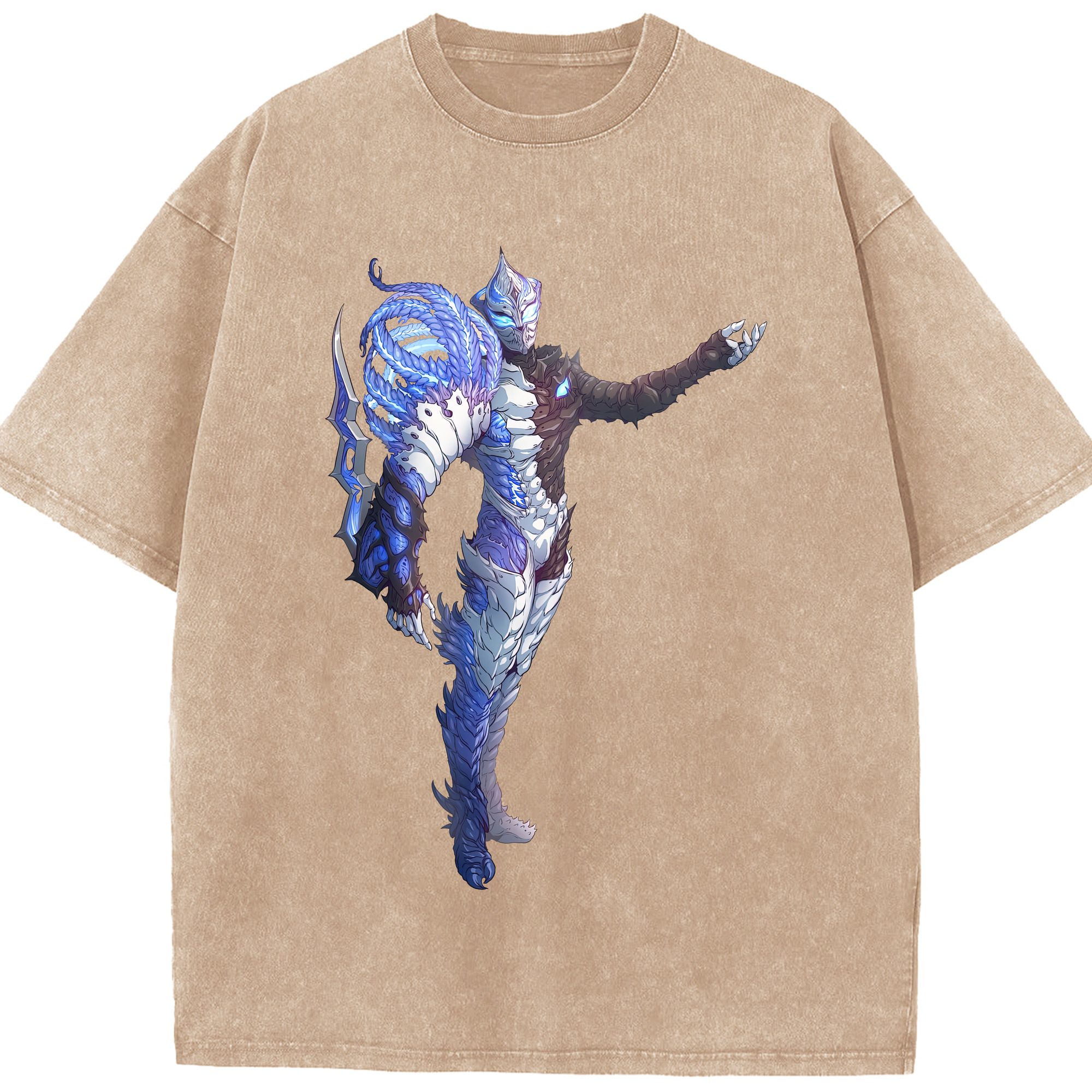 （画像用） ウルトラマン Ultraman 綿100% ヴィンテージ風 半袖Tシャツ（フロントプリント）