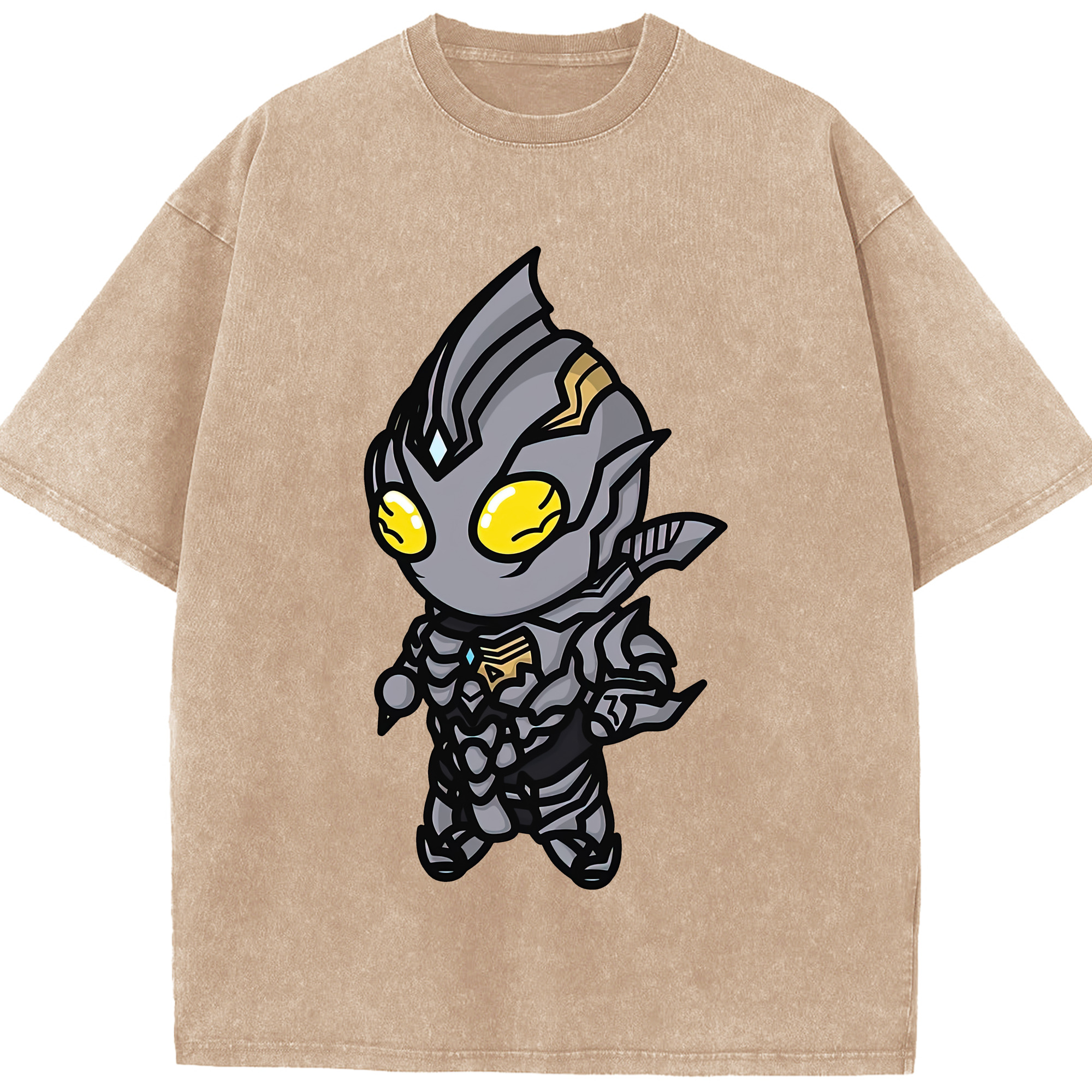 （画像用） ウルトラマン Ultraman 綿100% ヴィンテージ風 半袖Tシャツ（フロントプリント）