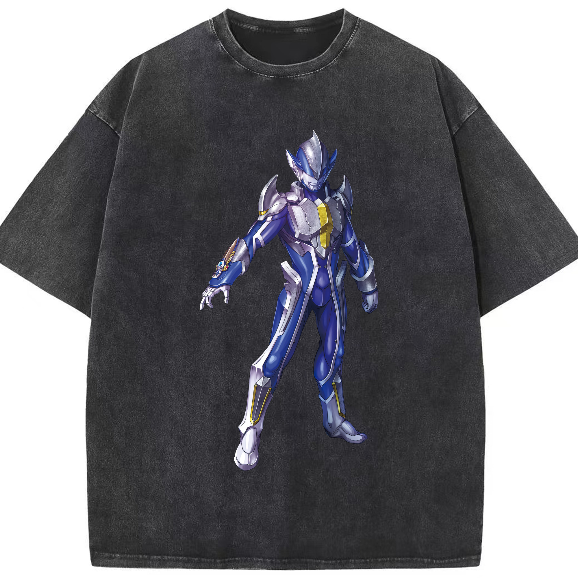 （画像用） ウルトラマン Ultraman 綿100% ヴィンテージ風 半袖Tシャツ（フロントプリント）