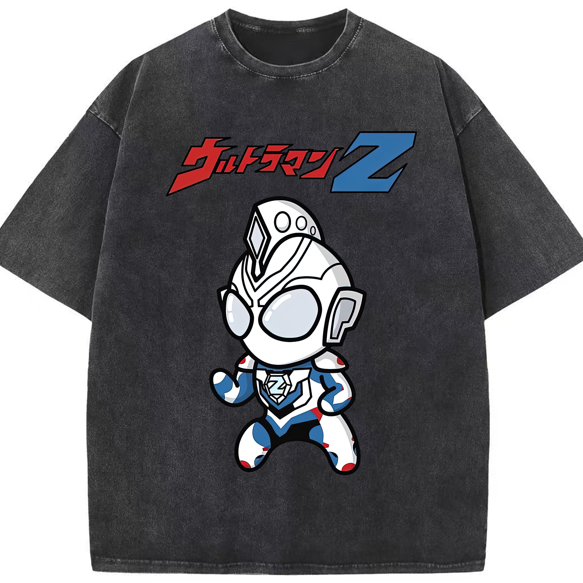 （画像用） ウルトラマン Ultraman 綿100% ヴィンテージ風 半袖Tシャツ（フロントプリント）