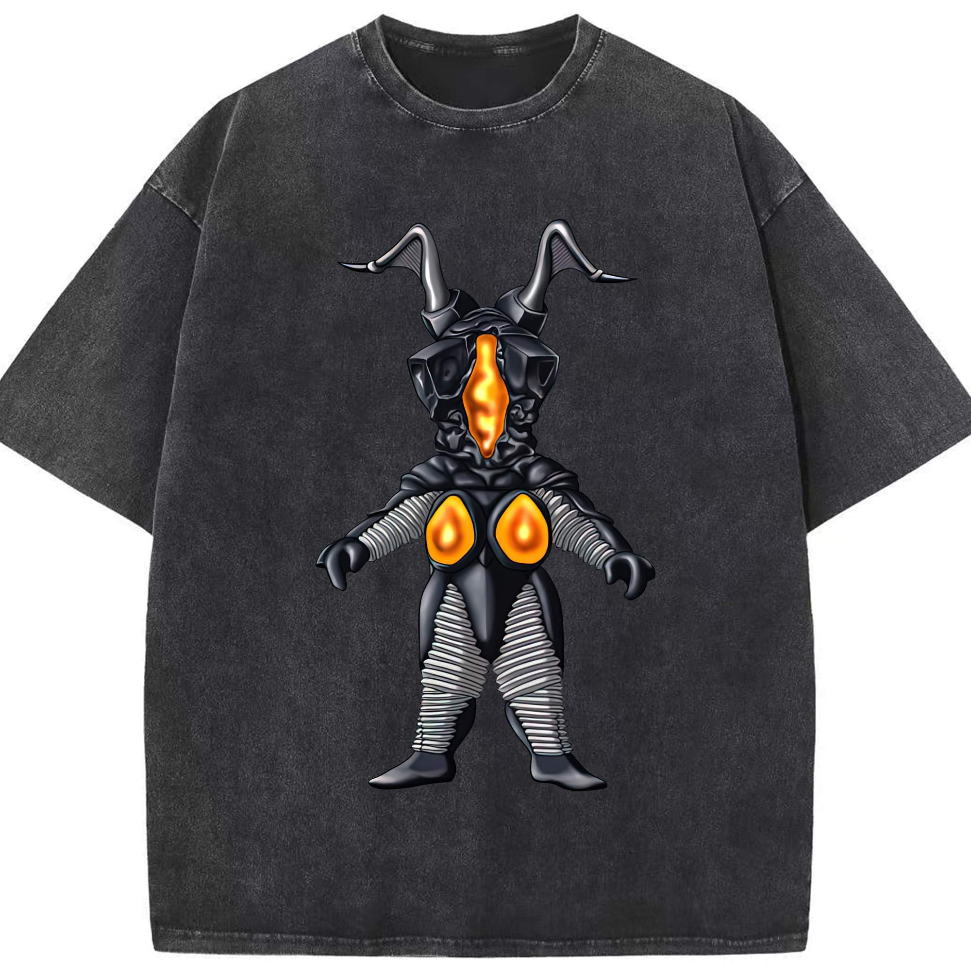 （画像用） ウルトラマン Ultraman 綿100% ヴィンテージ風 半袖Tシャツ（フロントプリント）