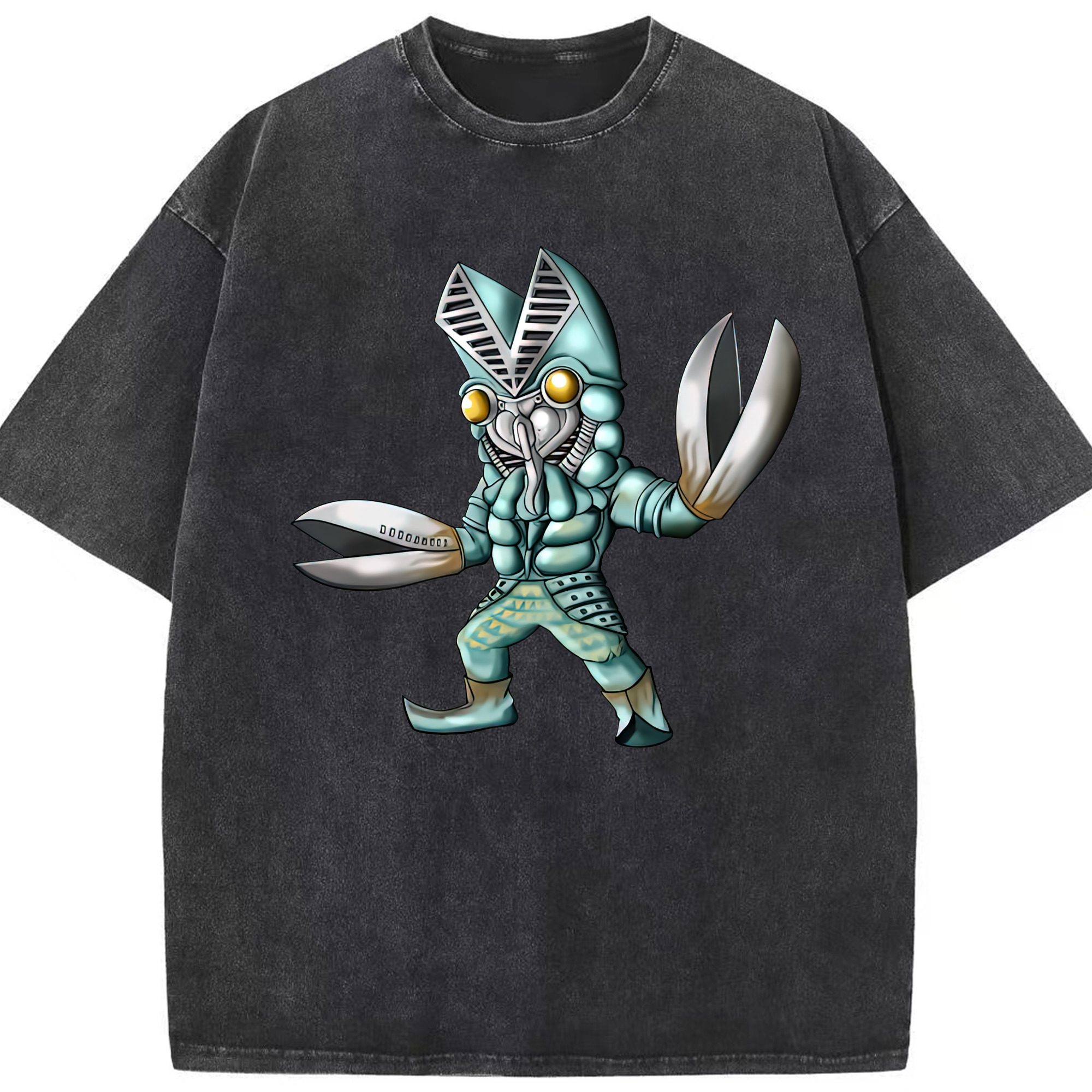 （画像用） ウルトラマン Ultraman 綿100% ヴィンテージ風 半袖Tシャツ（フロントプリント）