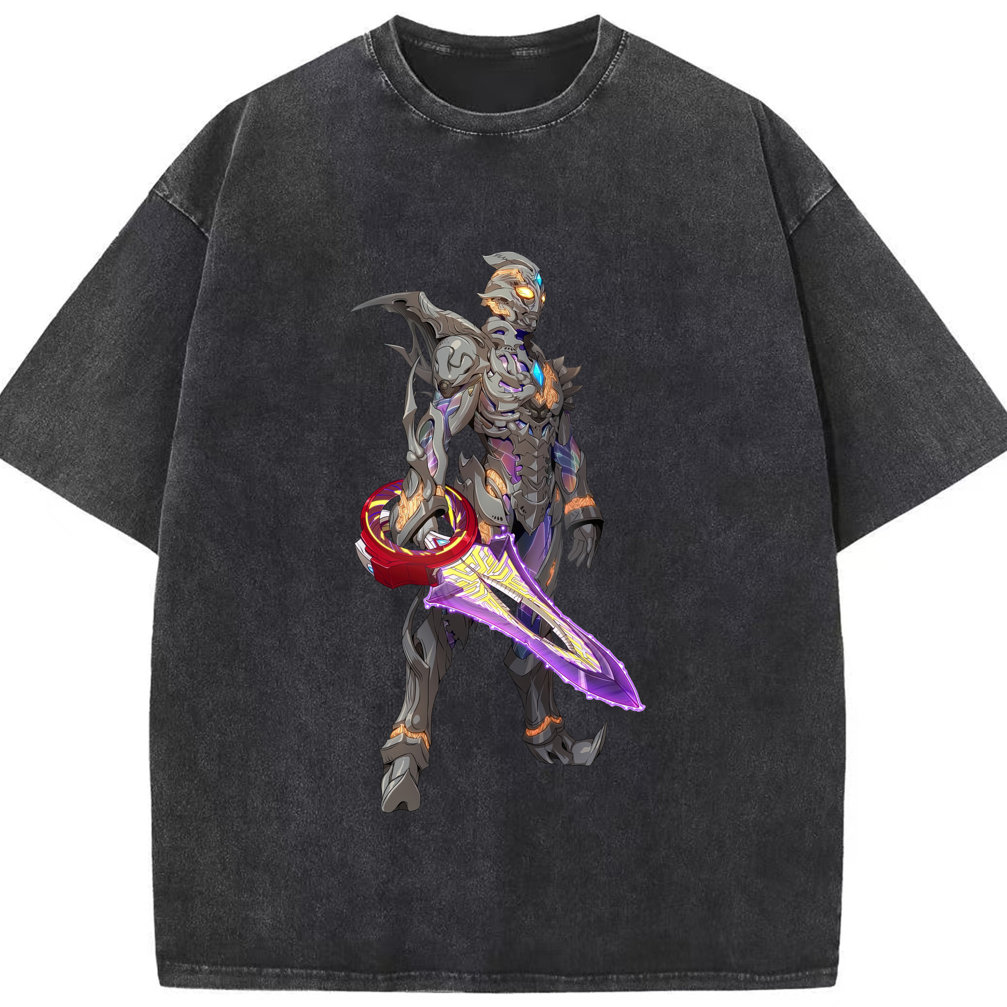 （画像用） ウルトラマン Ultraman 綿100% ヴィンテージ風 半袖Tシャツ（フロントプリント）