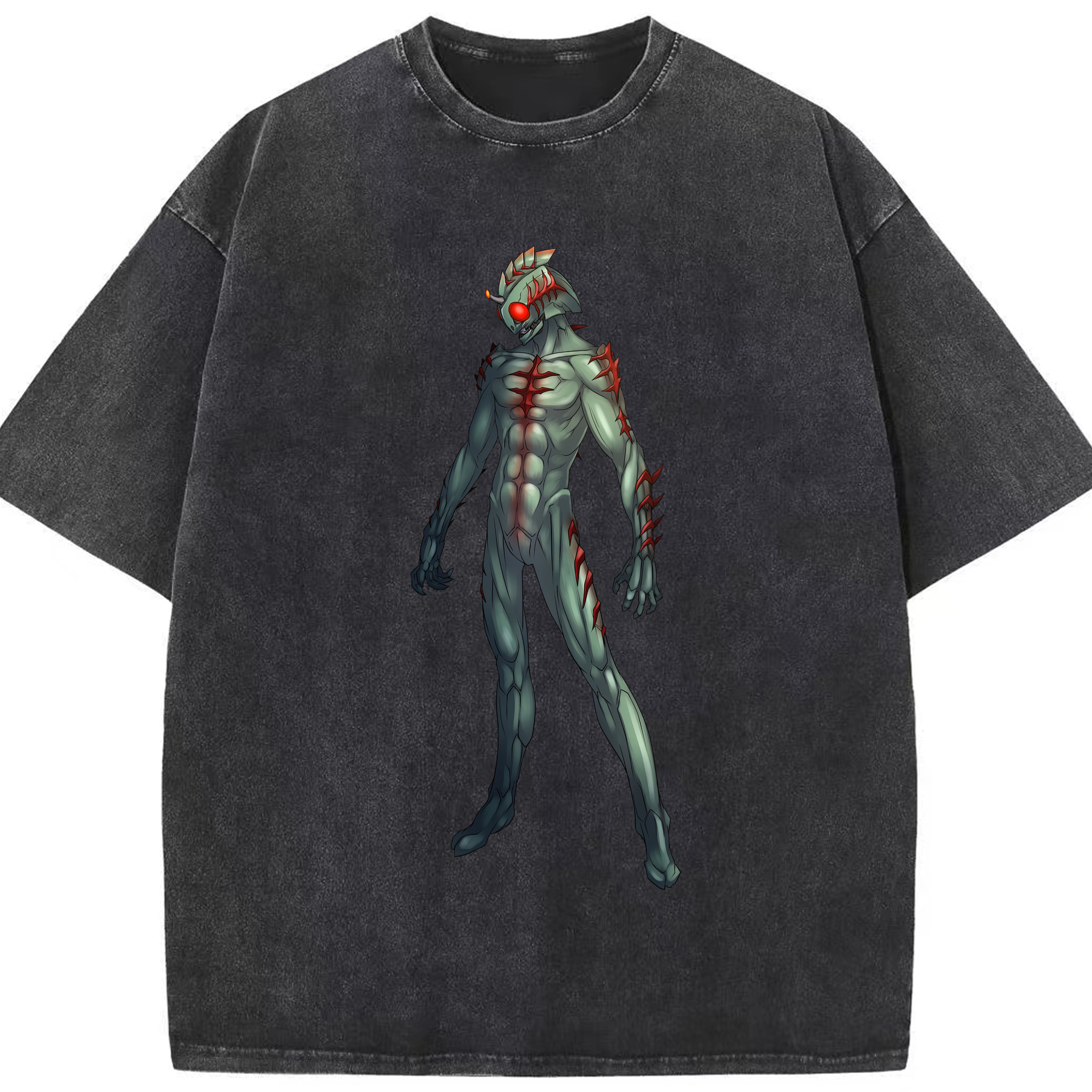（画像用） ウルトラマン Ultraman 綿100% ヴィンテージ風 半袖Tシャツ（フロントプリント）