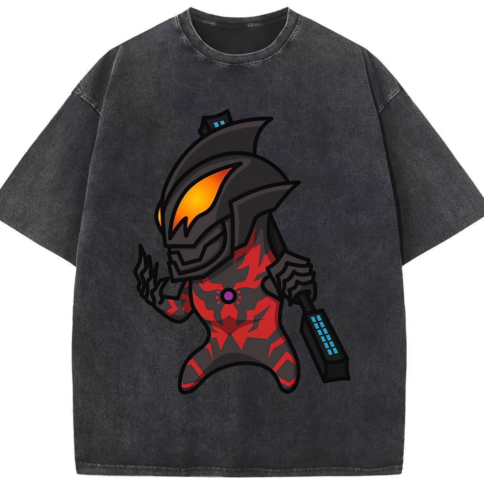 （画像用） ウルトラマン Ultraman 綿100% ヴィンテージ風 半袖Tシャツ（フロントプリント）