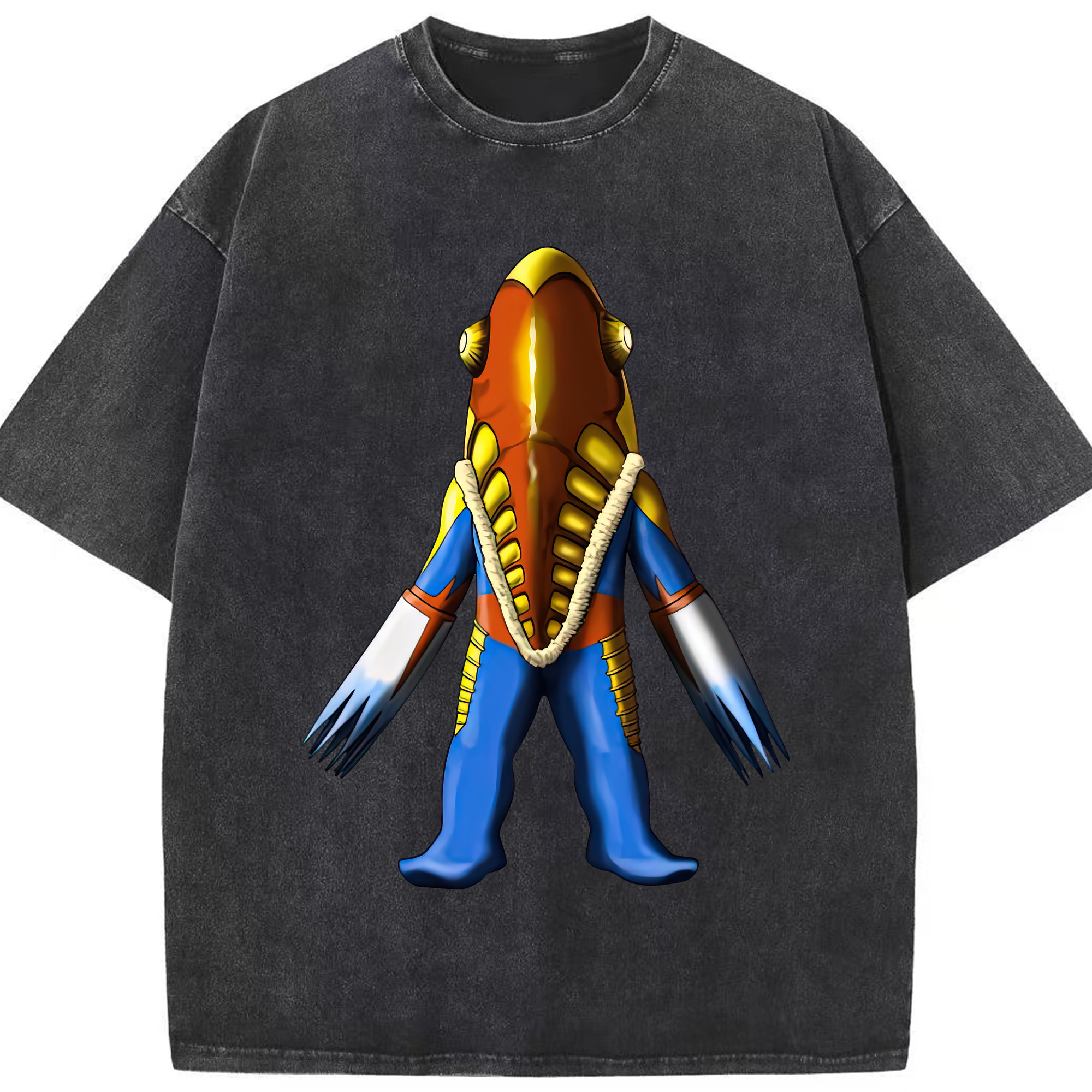 （画像用） ウルトラマン Ultraman 綿100% ヴィンテージ風 半袖Tシャツ（フロントプリント）