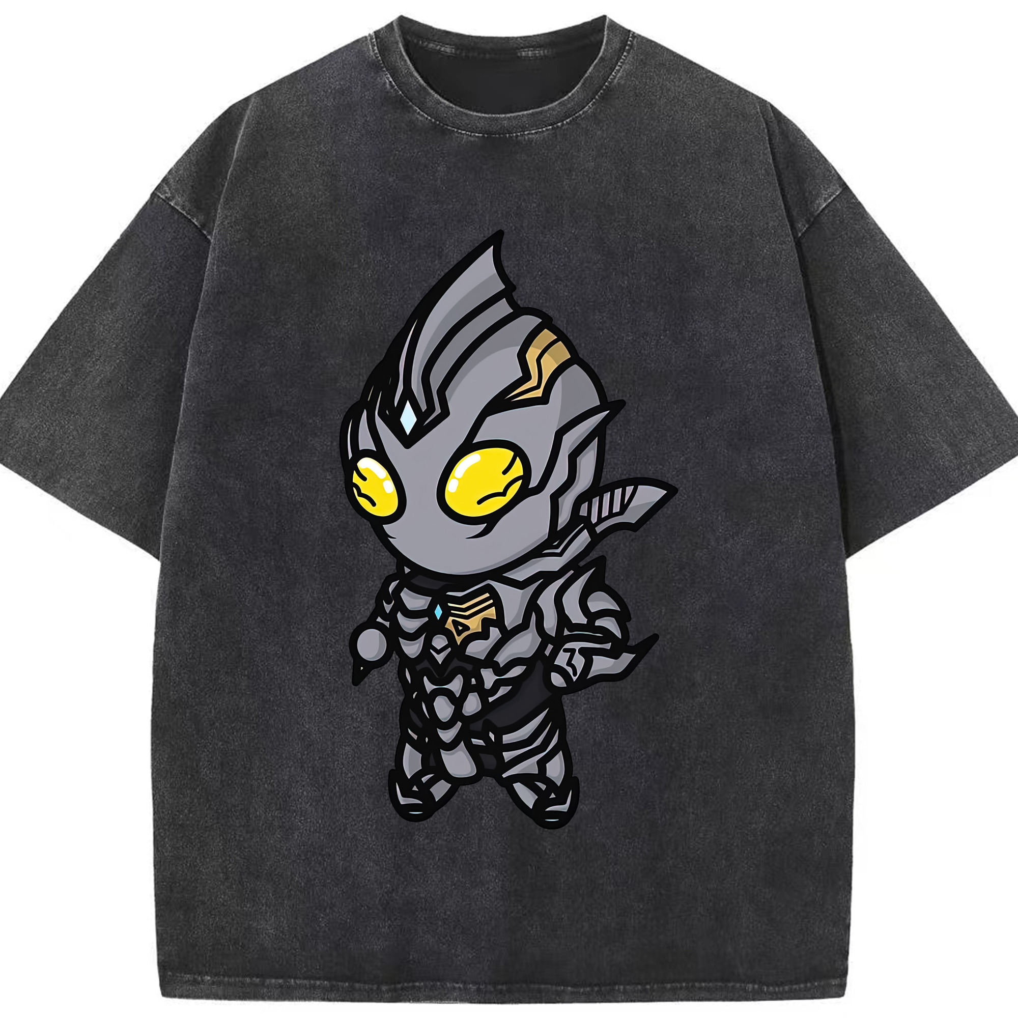 （画像用） ウルトラマン Ultraman 綿100% ヴィンテージ風 半袖Tシャツ（フロントプリント）