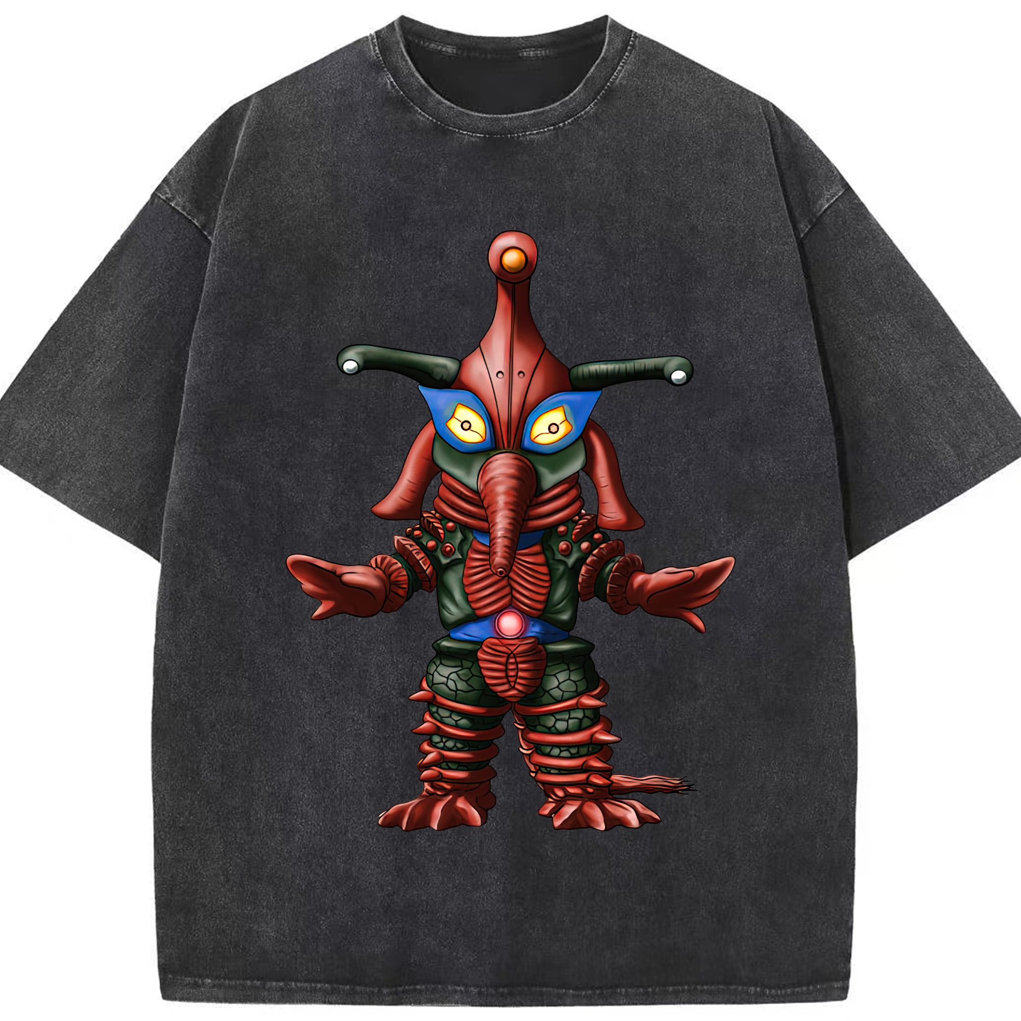（画像用） ウルトラマン Ultraman 綿100% ヴィンテージ風 半袖Tシャツ（フロントプリント）