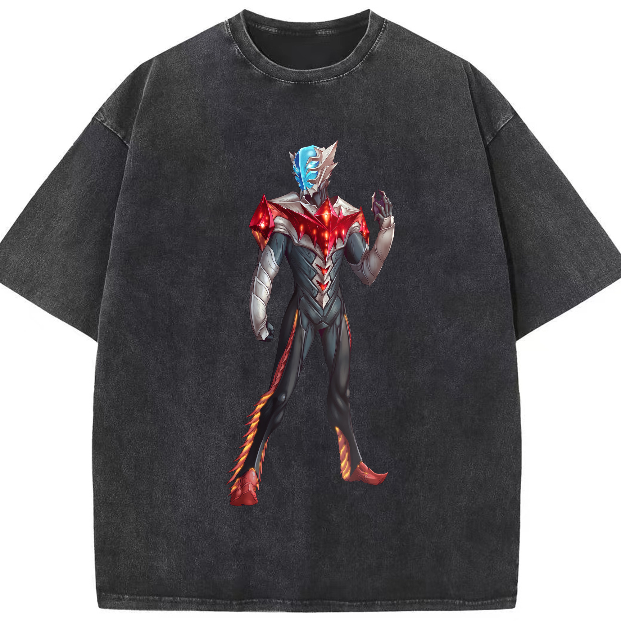 （画像用） ウルトラマン Ultraman 綿100% ヴィンテージ風 半袖Tシャツ（フロントプリント）