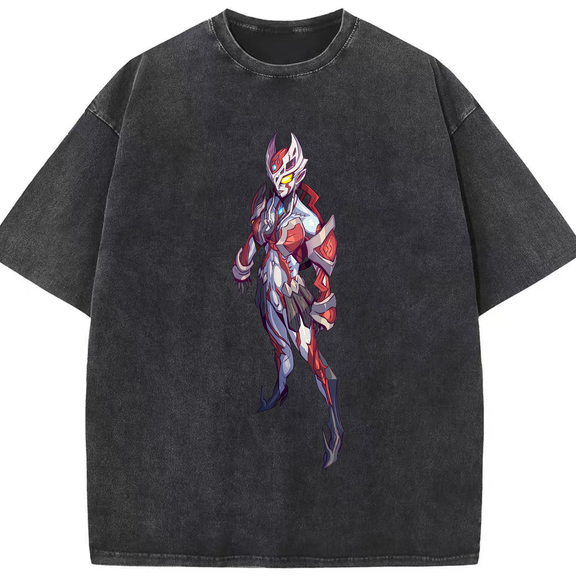 （画像用） ウルトラマン Ultraman 綿100% ヴィンテージ風 半袖Tシャツ（フロントプリント）