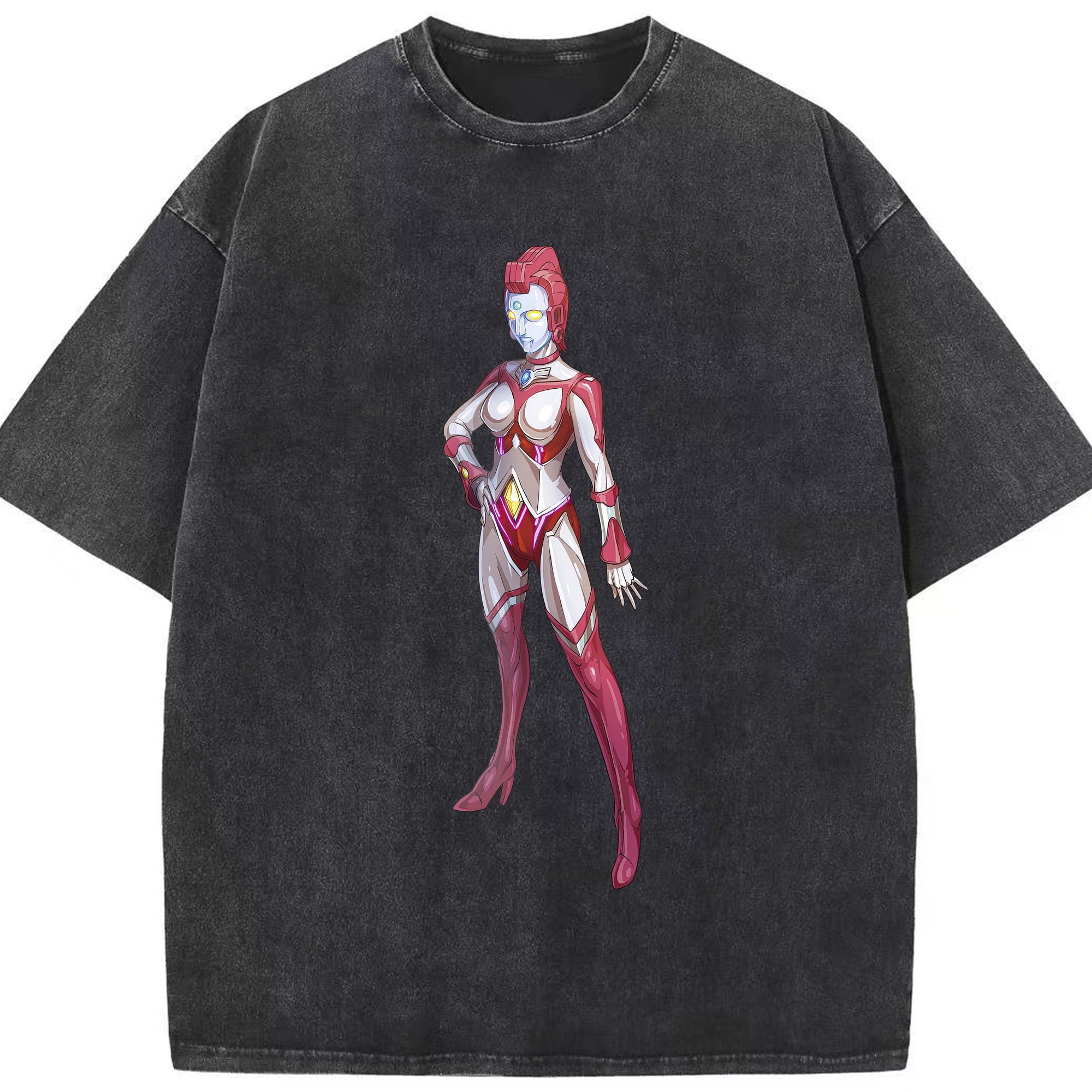 （画像用） ウルトラマン Ultraman 綿100% ヴィンテージ風 半袖Tシャツ（フロントプリント）
