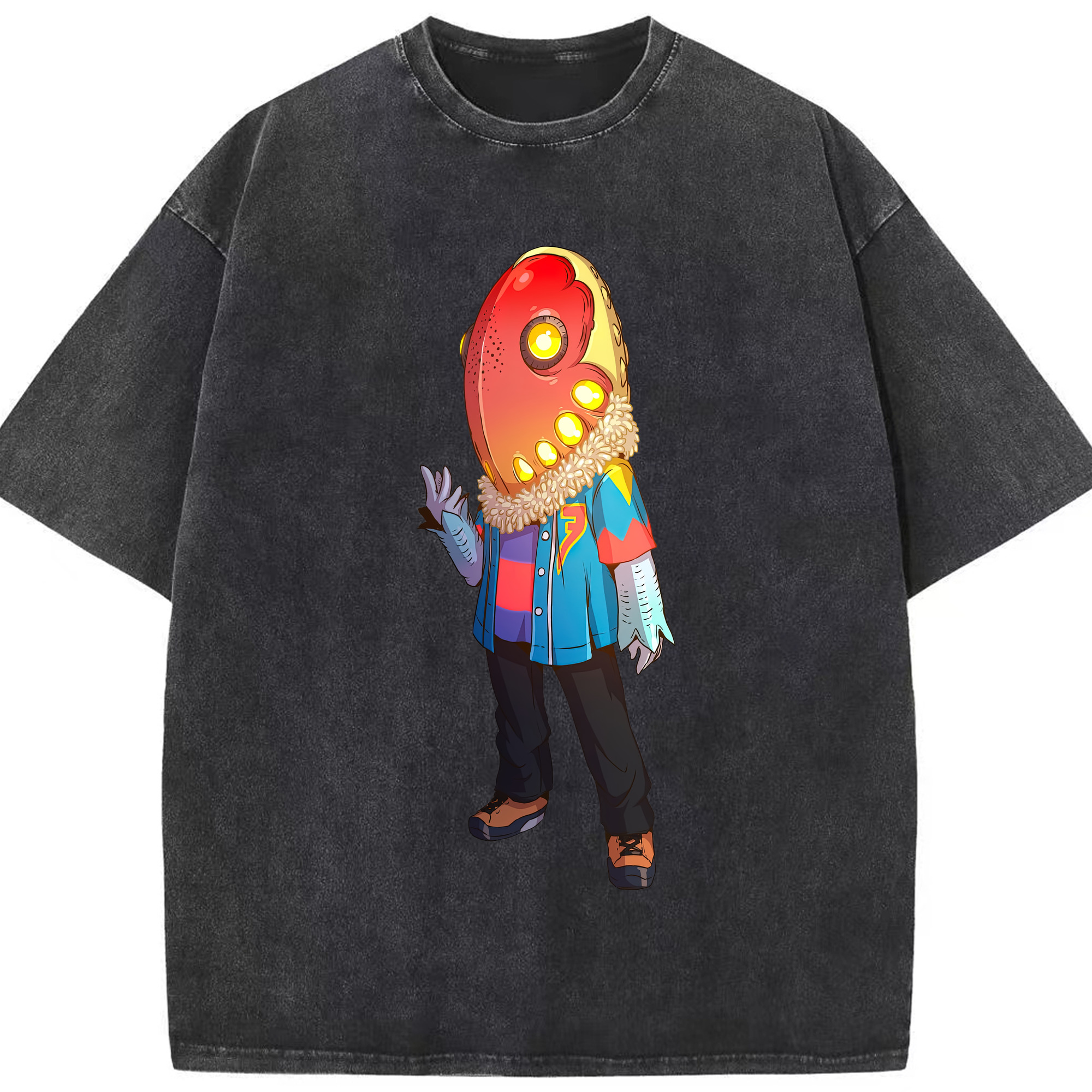 （画像用） ウルトラマン Ultraman 綿100% ヴィンテージ風 半袖Tシャツ（フロントプリント）