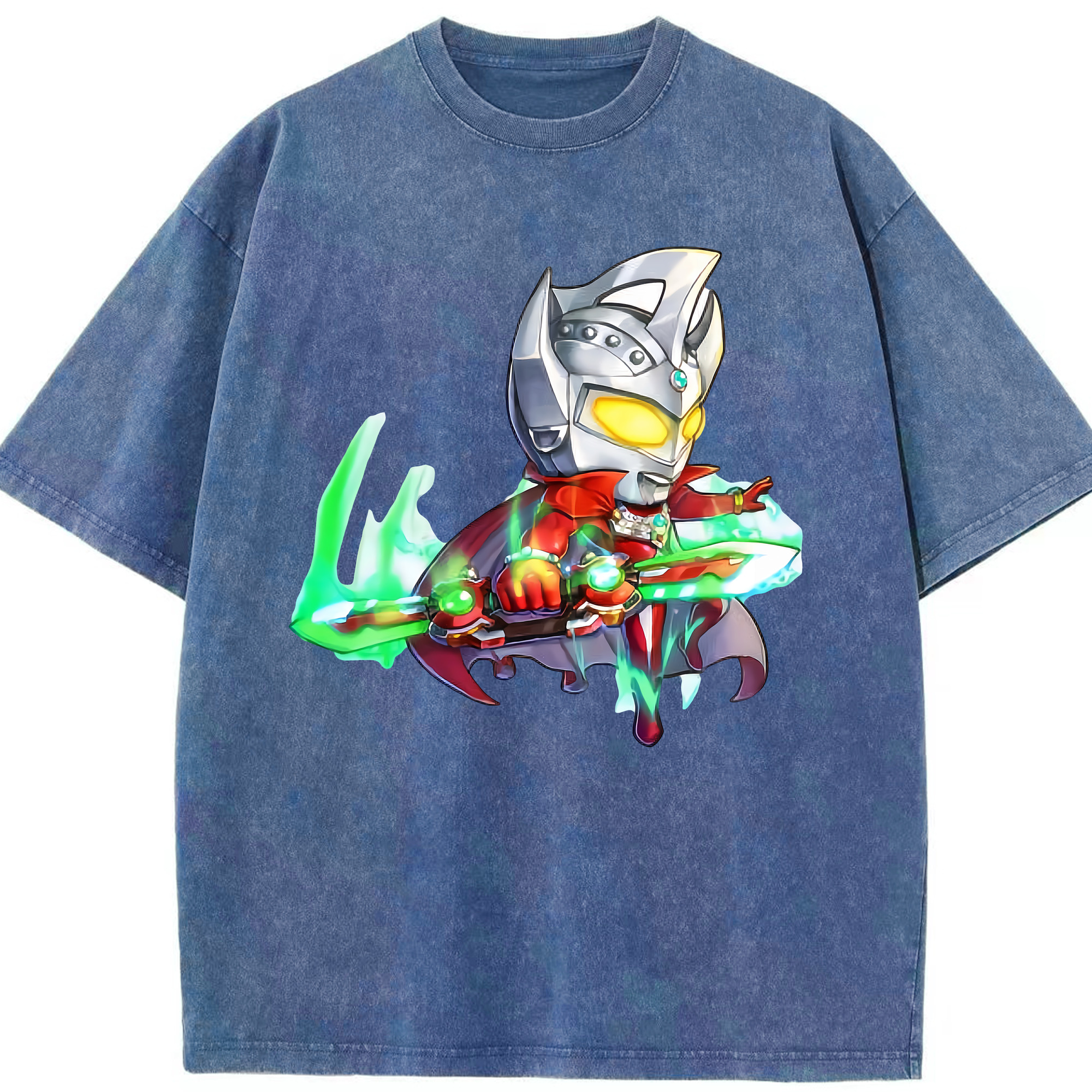 （画像用） ウルトラマン Ultraman 綿100% ヴィンテージ風 半袖Tシャツ（フロントプリント）