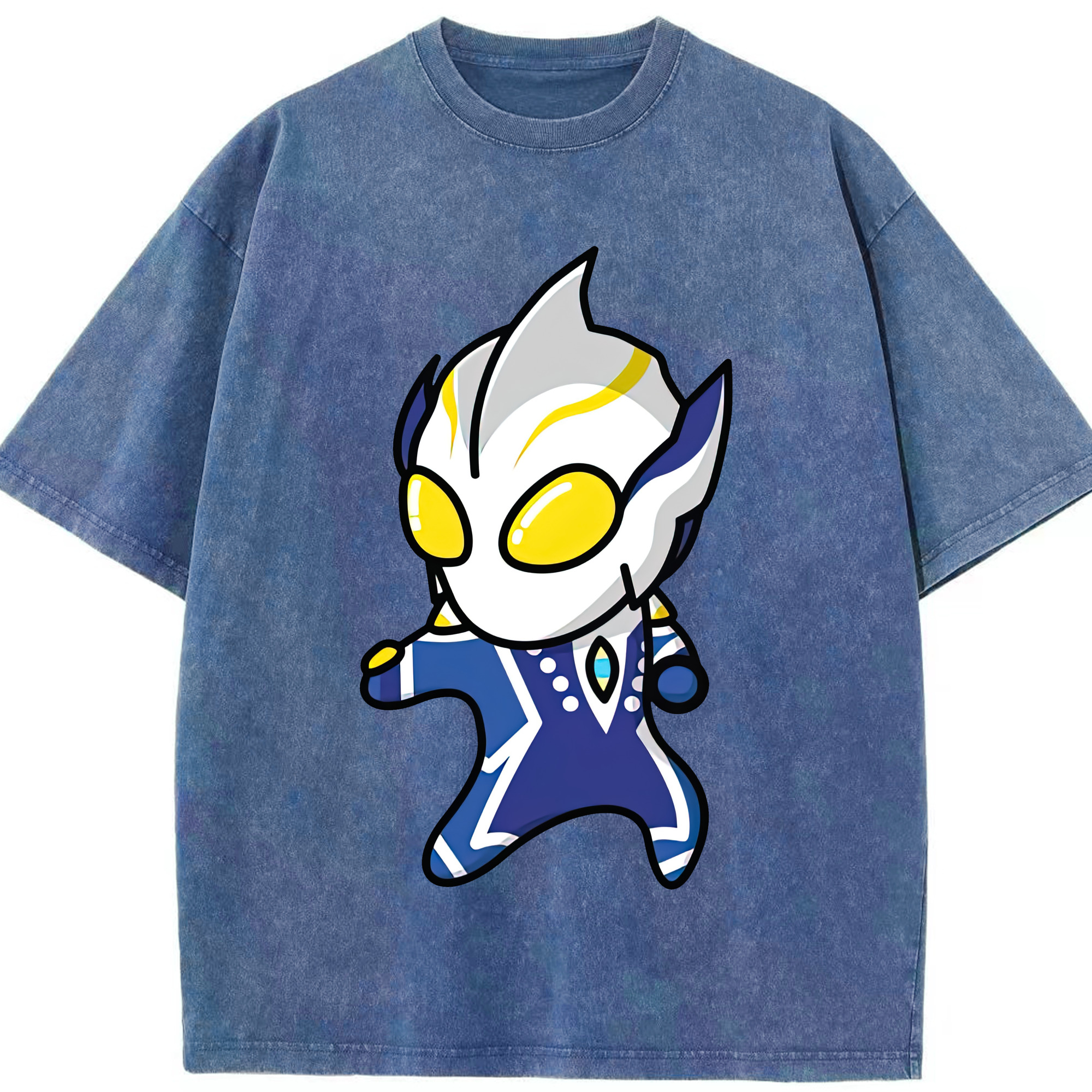 （画像用） ウルトラマン Ultraman 綿100% ヴィンテージ風 半袖Tシャツ（フロントプリント）