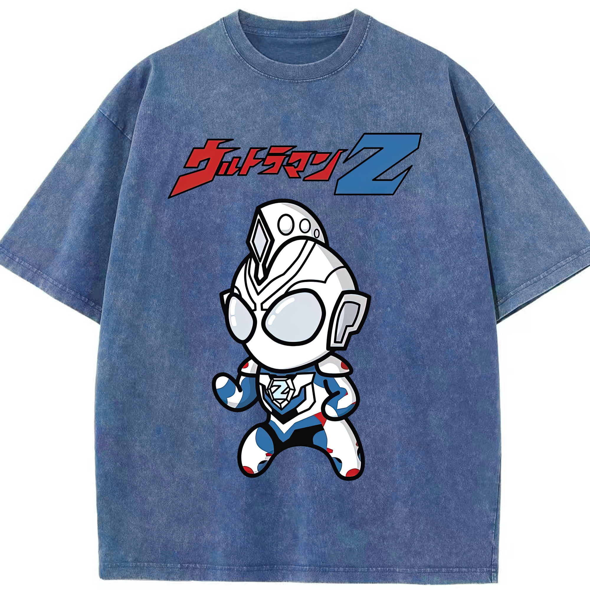 （画像用） ウルトラマン Ultraman 綿100% ヴィンテージ風 半袖Tシャツ（フロントプリント）