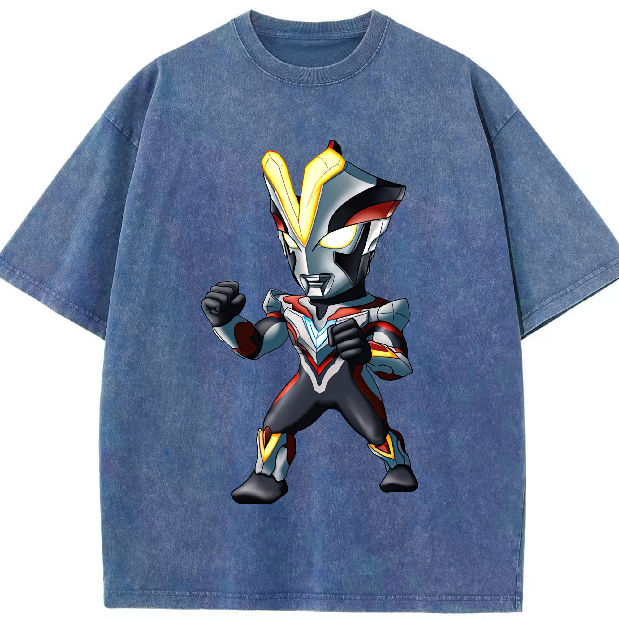 （画像用） ウルトラマン Ultraman 綿100% ヴィンテージ風 半袖Tシャツ（フロントプリント）