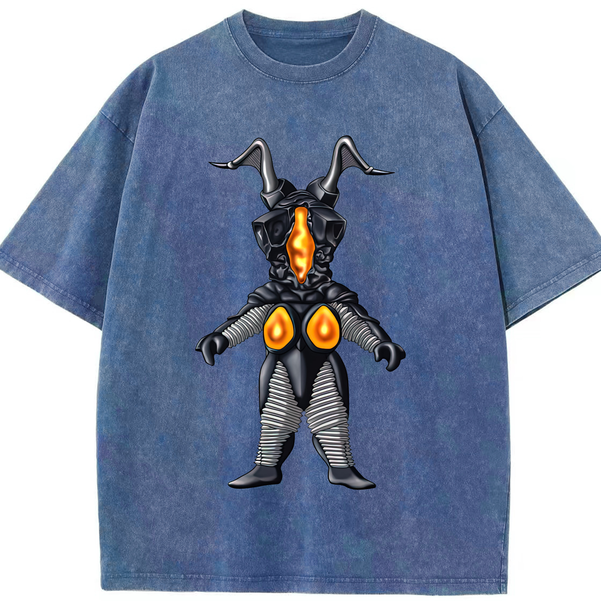 （画像用） ウルトラマン Ultraman 綿100% ヴィンテージ風 半袖Tシャツ（フロントプリント）