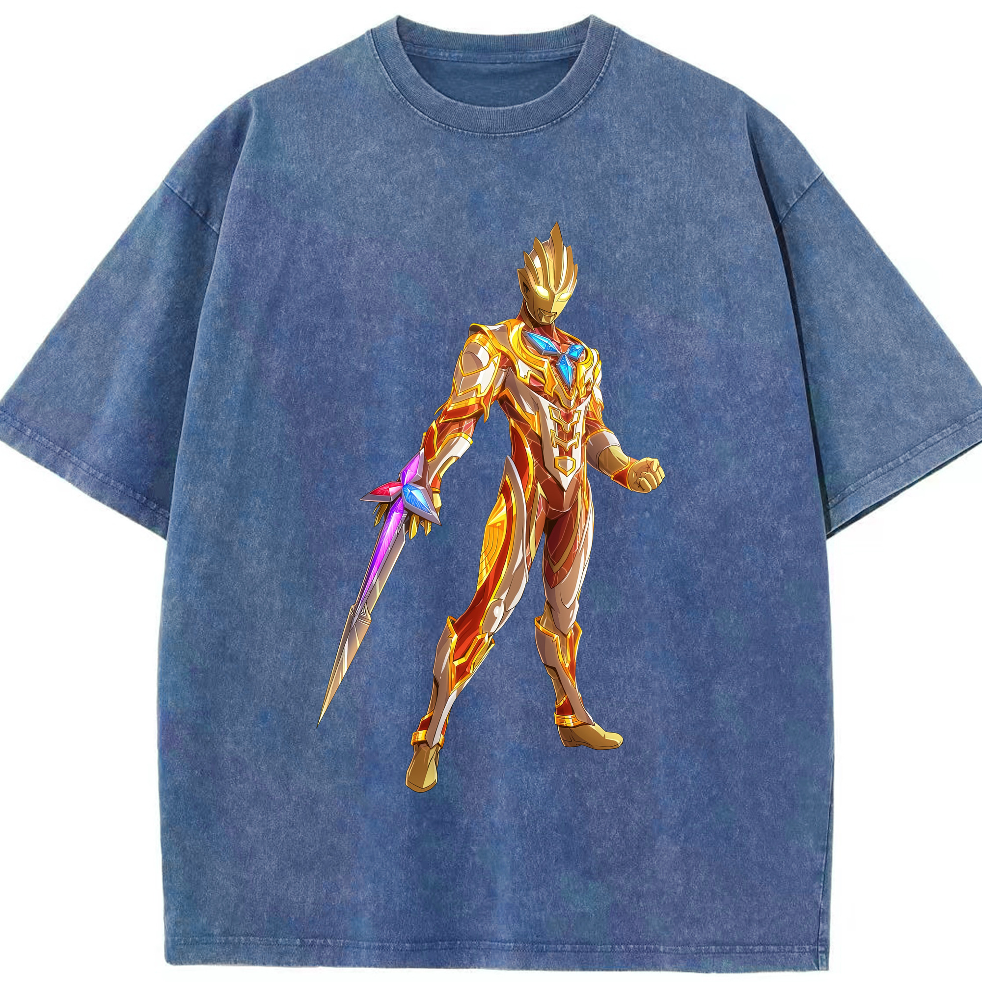 （画像用） ウルトラマン Ultraman 綿100% ヴィンテージ風 半袖Tシャツ（フロントプリント）