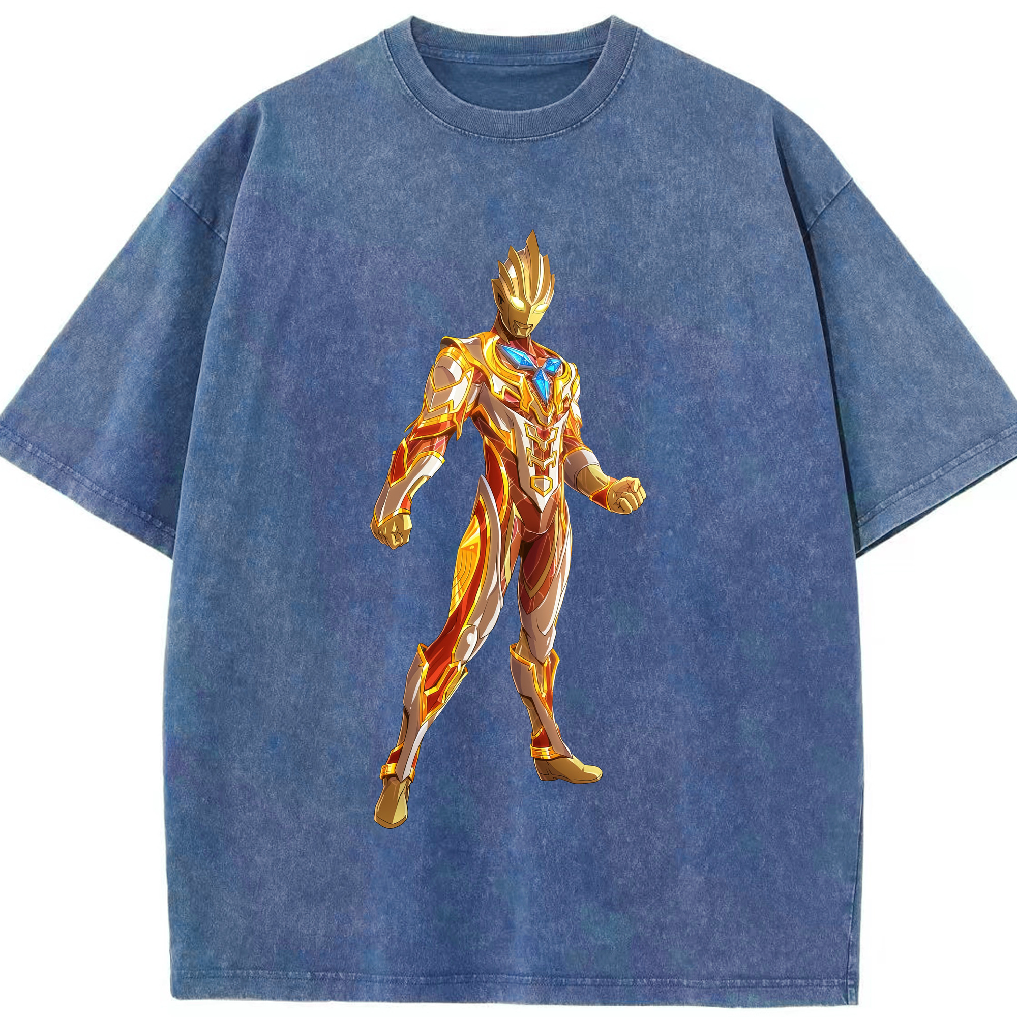 （画像用） ウルトラマン Ultraman 綿100% ヴィンテージ風 半袖Tシャツ（フロントプリント）