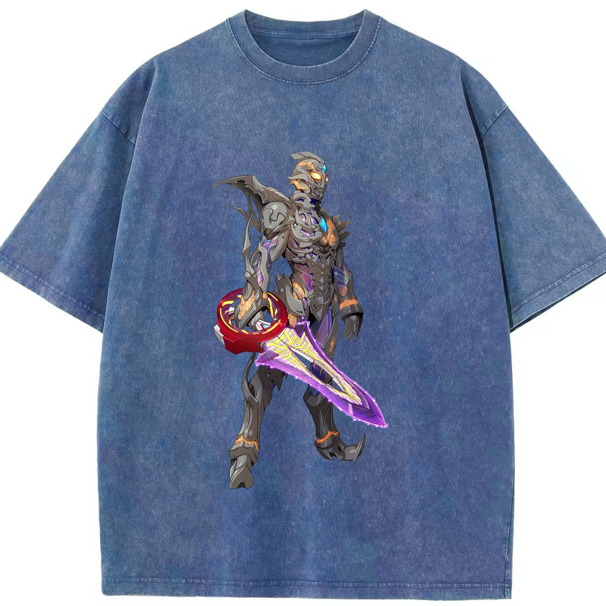（画像用） ウルトラマン Ultraman 綿100% ヴィンテージ風 半袖Tシャツ（フロントプリント）