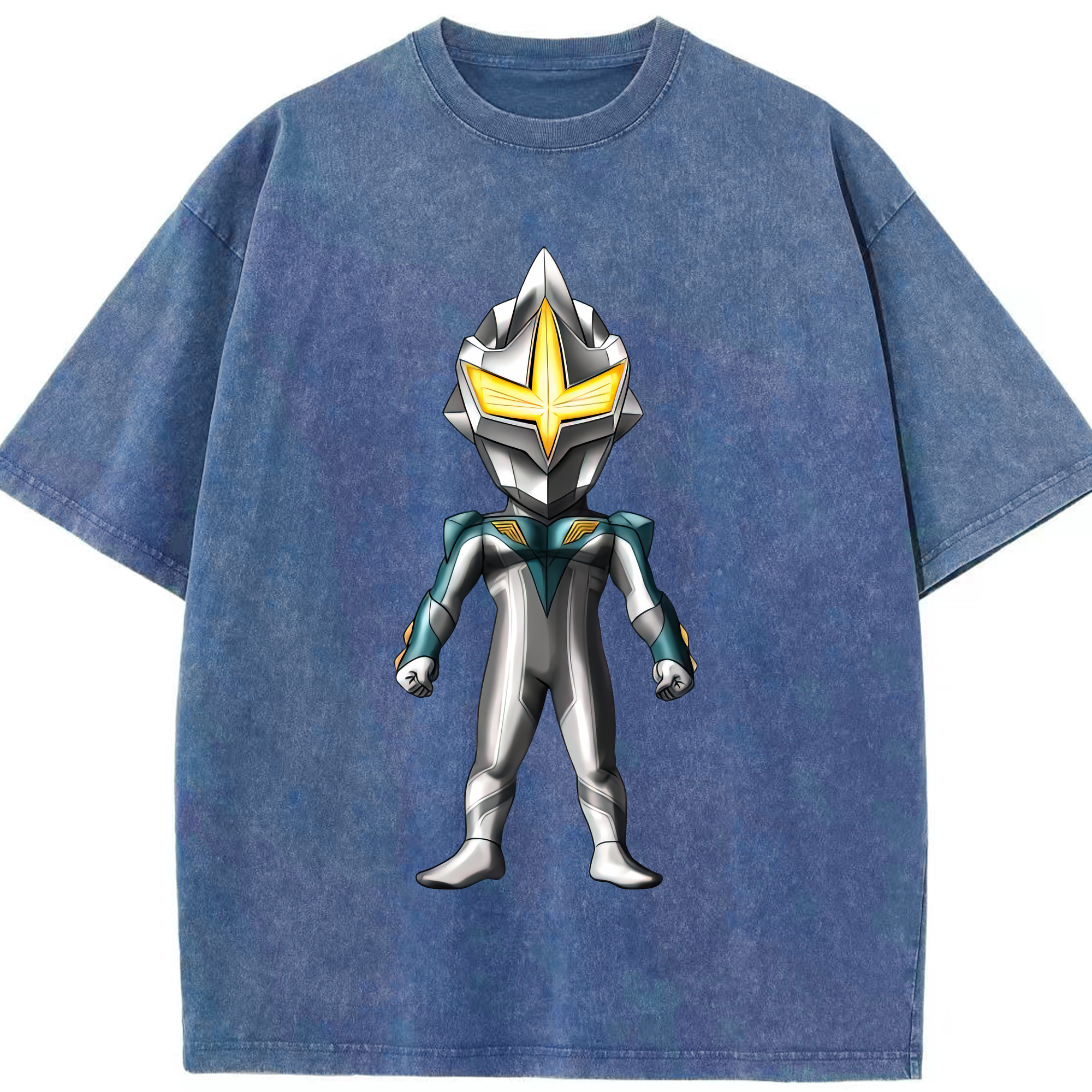 （画像用） ウルトラマン Ultraman 綿100% ヴィンテージ風 半袖Tシャツ（フロントプリント）