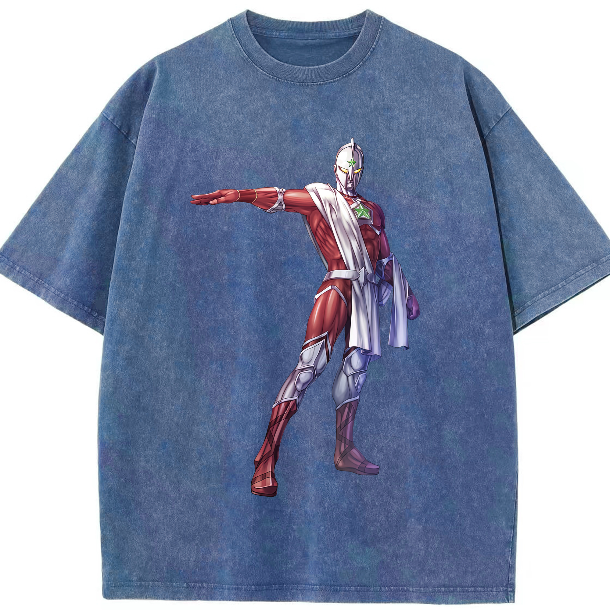 （画像用） ウルトラマン Ultraman 綿100% ヴィンテージ風 半袖Tシャツ（フロントプリント）