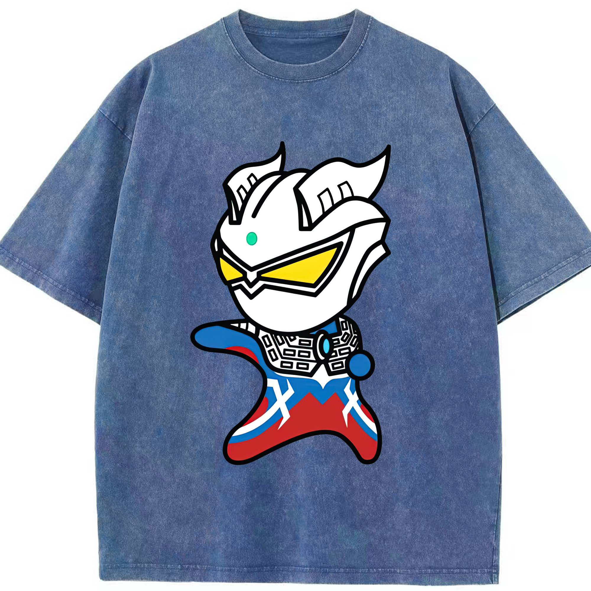 （画像用） ウルトラマン Ultraman 綿100% ヴィンテージ風 半袖Tシャツ（フロントプリント）