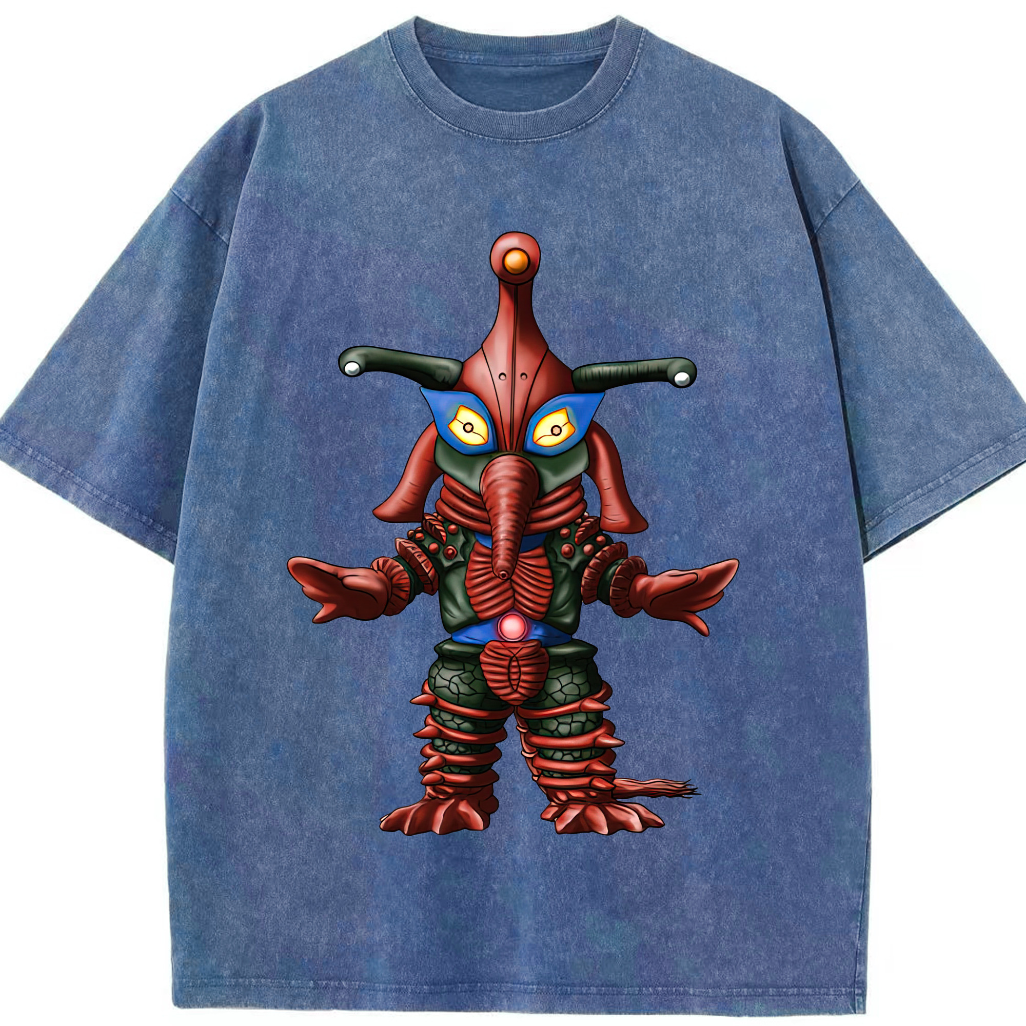 （画像用） ウルトラマン Ultraman 綿100% ヴィンテージ風 半袖Tシャツ（フロントプリント）
