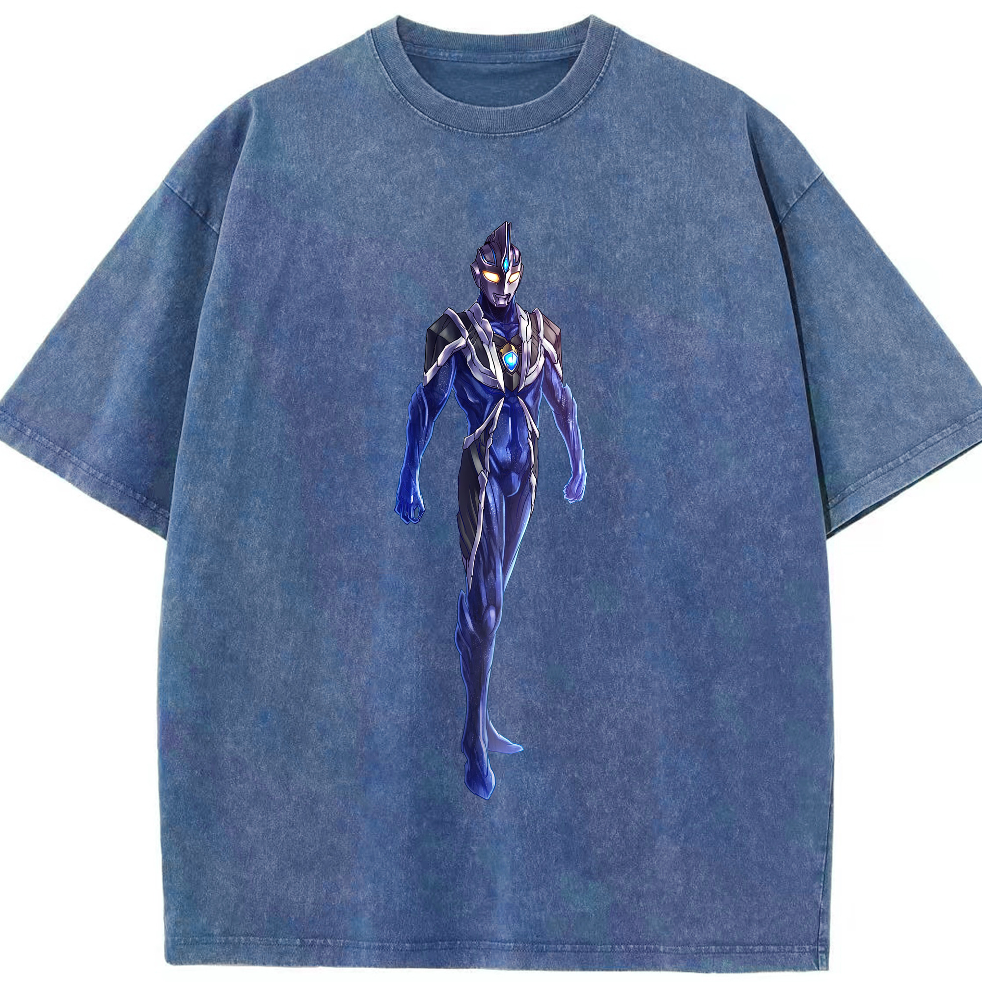 （画像用） ウルトラマン Ultraman 綿100% ヴィンテージ風 半袖Tシャツ（フロントプリント）