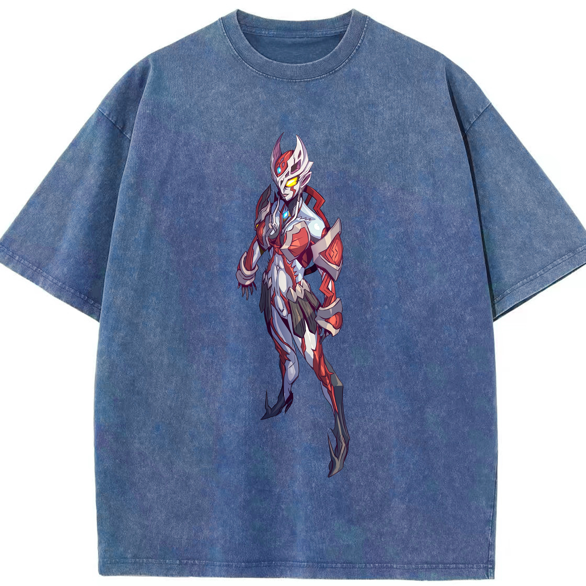（画像用） ウルトラマン Ultraman 綿100% ヴィンテージ風 半袖Tシャツ（フロントプリント）