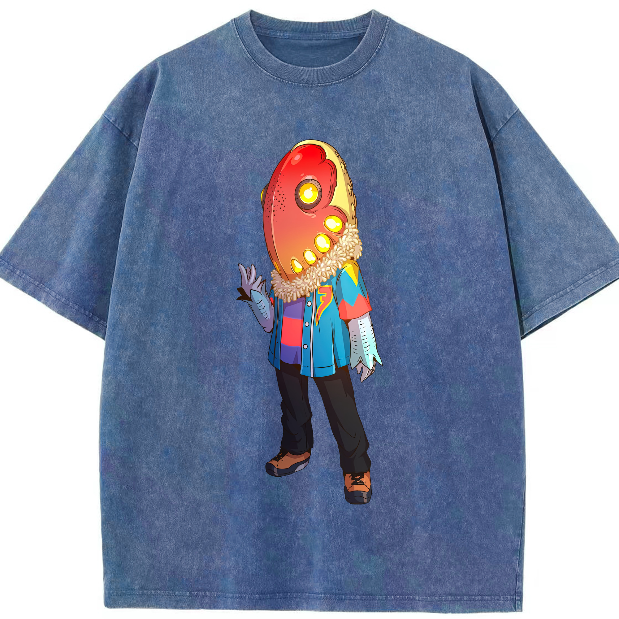 （画像用） ウルトラマン Ultraman 綿100% ヴィンテージ風 半袖Tシャツ（フロントプリント）