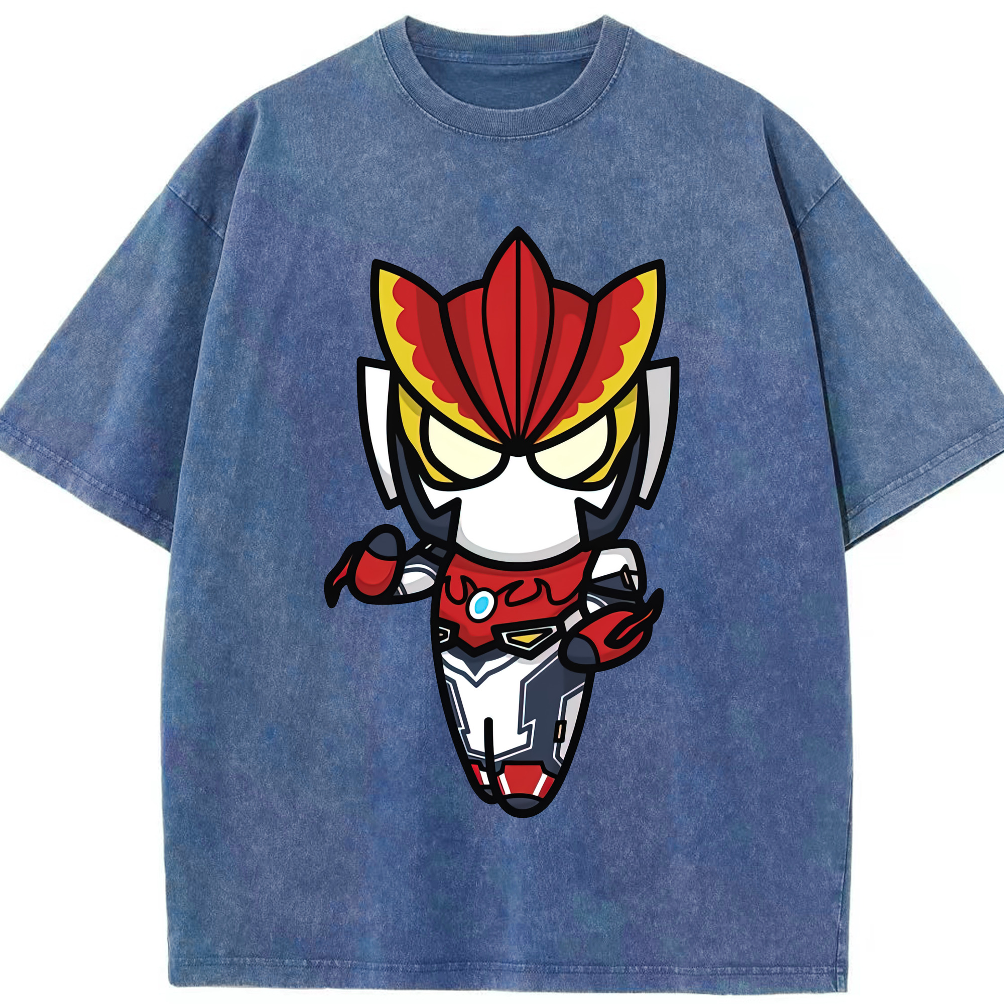 （画像用） ウルトラマン Ultraman 綿100% ヴィンテージ風 半袖Tシャツ（フロントプリント）