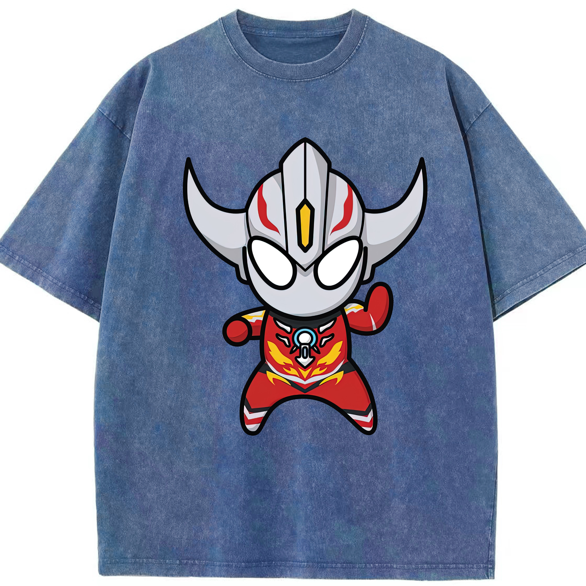 （画像用） ウルトラマン Ultraman 綿100% ヴィンテージ風 半袖Tシャツ（フロントプリント）
