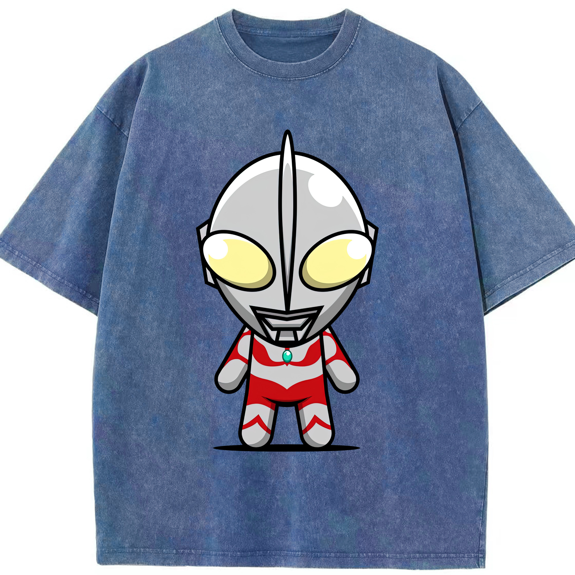 （画像用） ウルトラマン Ultraman 綿100% ヴィンテージ風 半袖Tシャツ（フロントプリント）