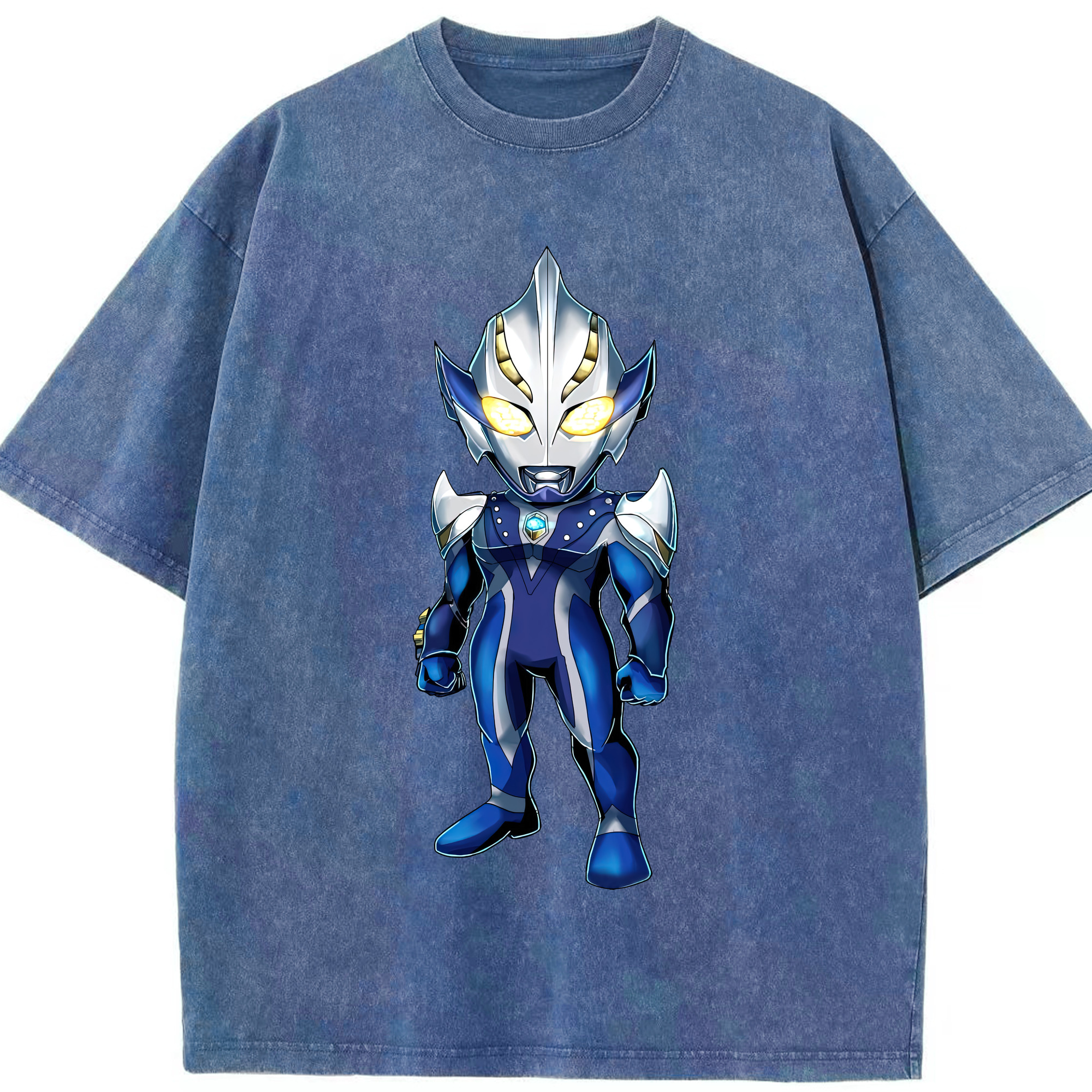 （画像用） ウルトラマン Ultraman 綿100% ヴィンテージ風 半袖Tシャツ（フロントプリント）