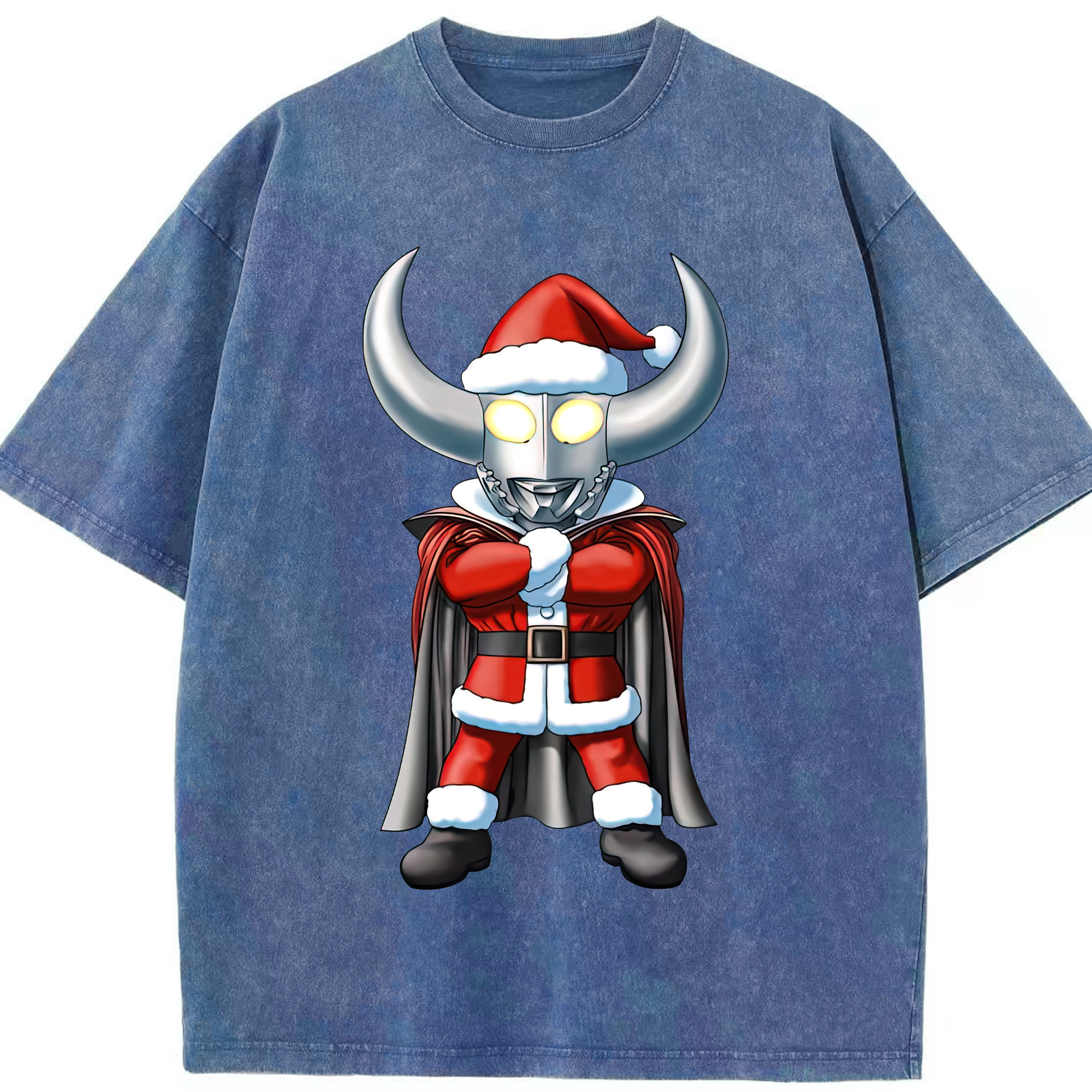 （画像用） ウルトラマン Ultraman 綿100% ヴィンテージ風 半袖Tシャツ（フロントプリント）