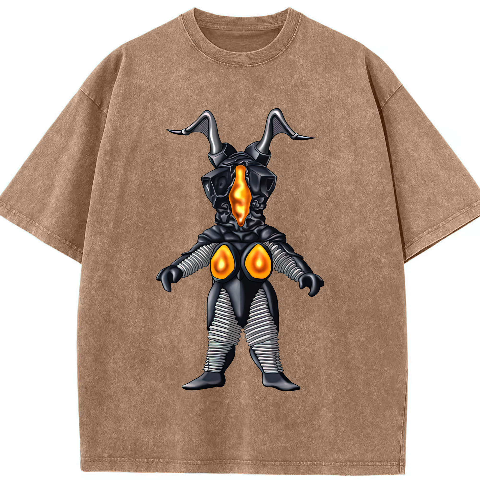 （画像用） ウルトラマン Ultraman 綿100% ヴィンテージ風 半袖Tシャツ（フロントプリント）