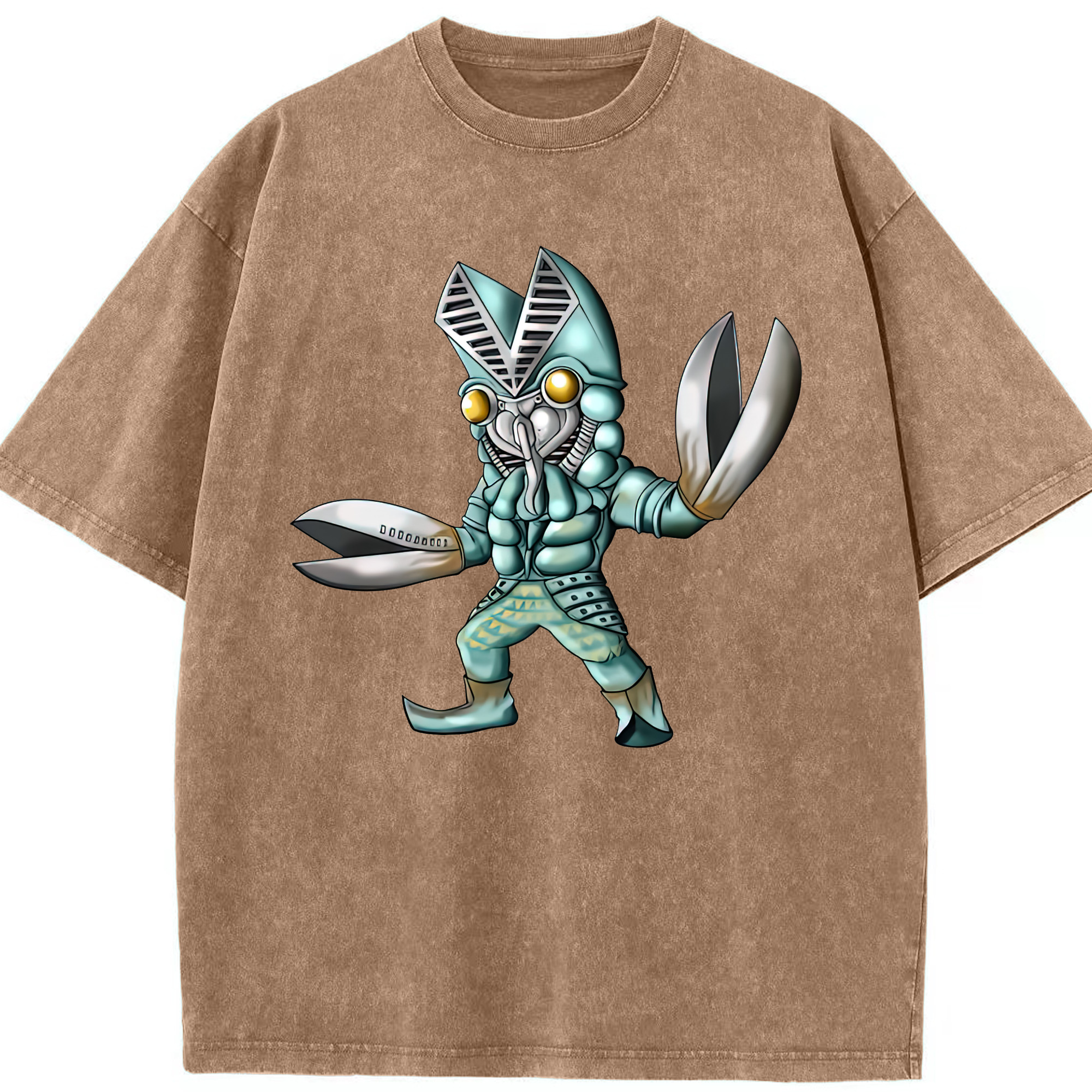 （画像用） ウルトラマン Ultraman 綿100% ヴィンテージ風 半袖Tシャツ（フロントプリント）