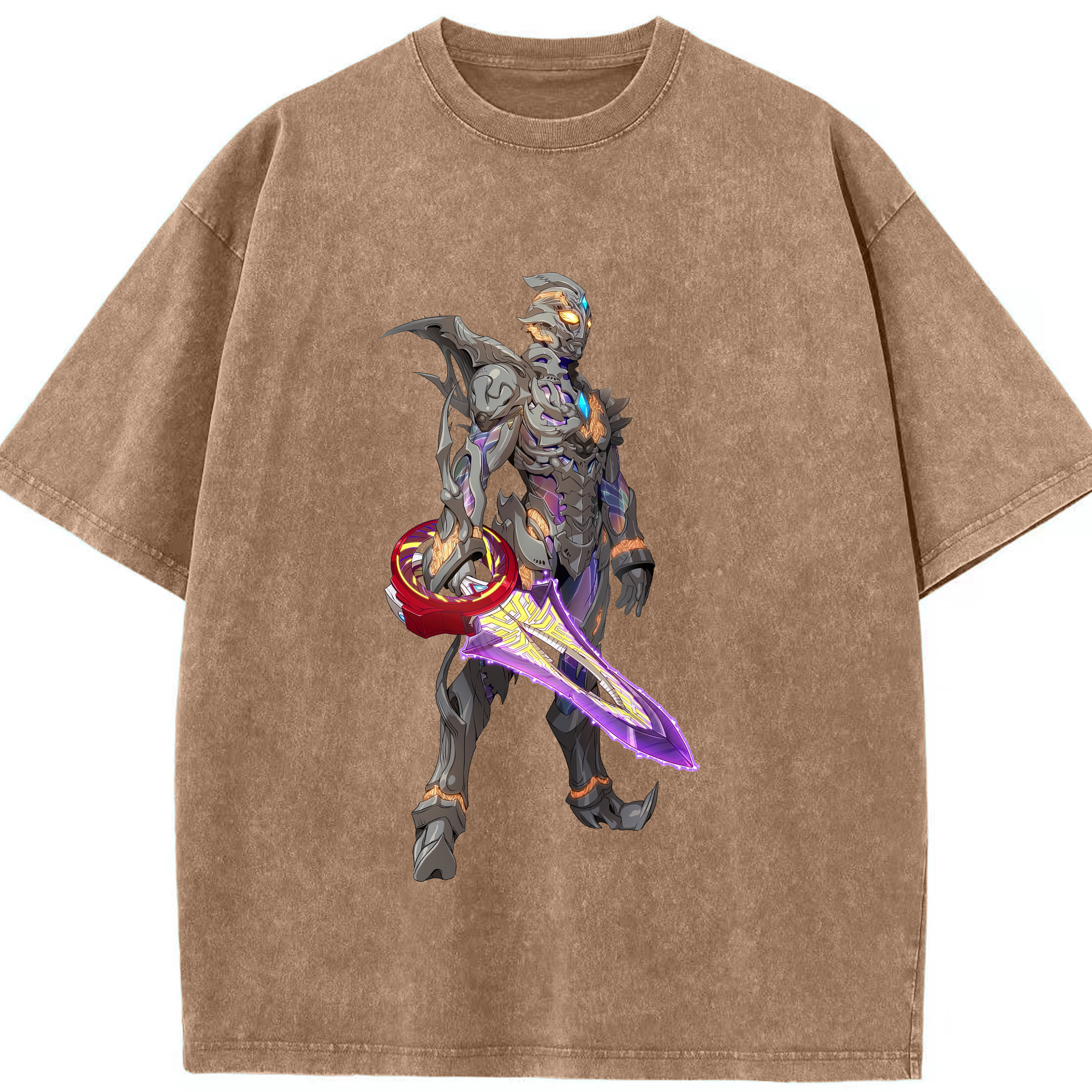 （画像用） ウルトラマン Ultraman 綿100% ヴィンテージ風 半袖Tシャツ（フロントプリント）