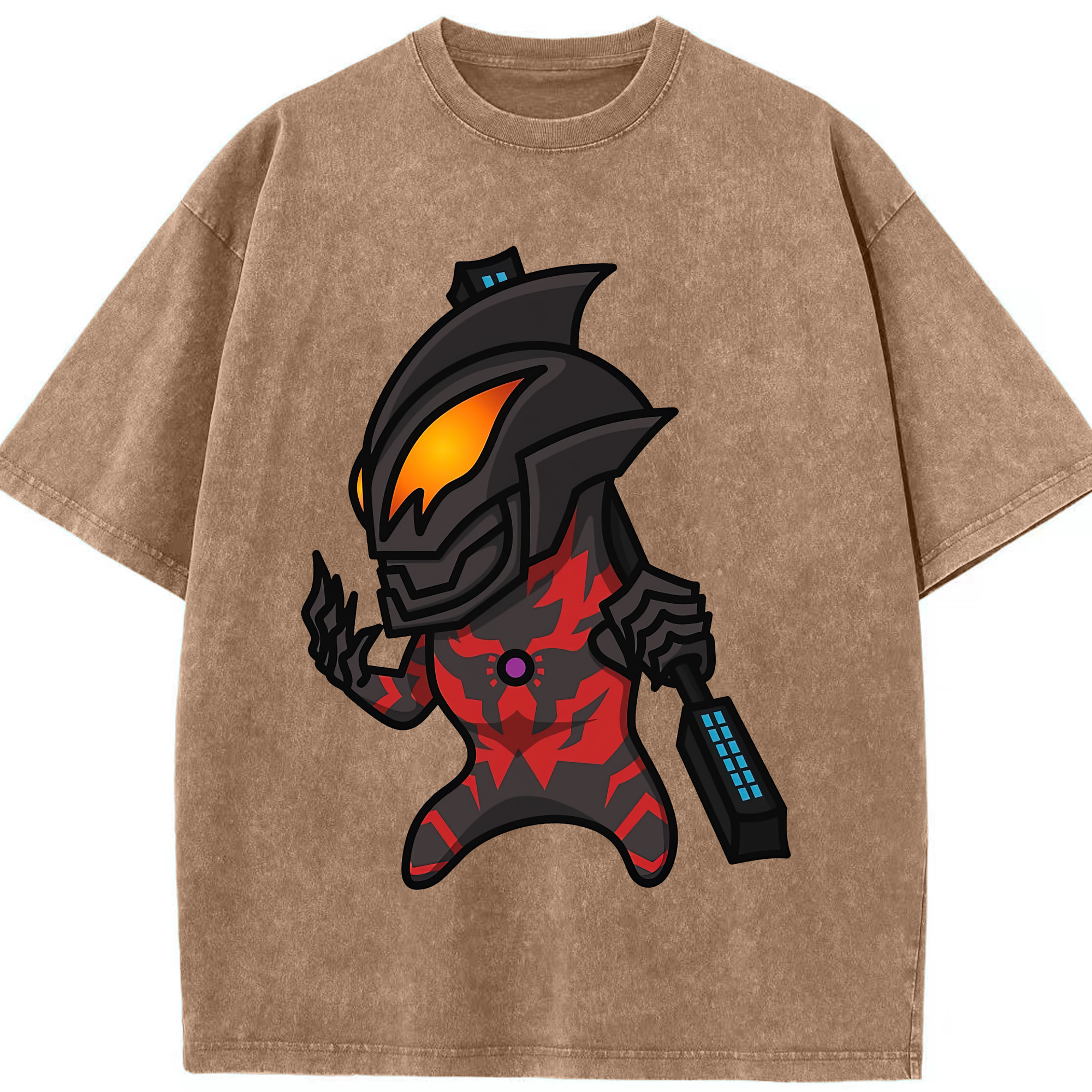 （画像用） ウルトラマン Ultraman 綿100% ヴィンテージ風 半袖Tシャツ（フロントプリント）
