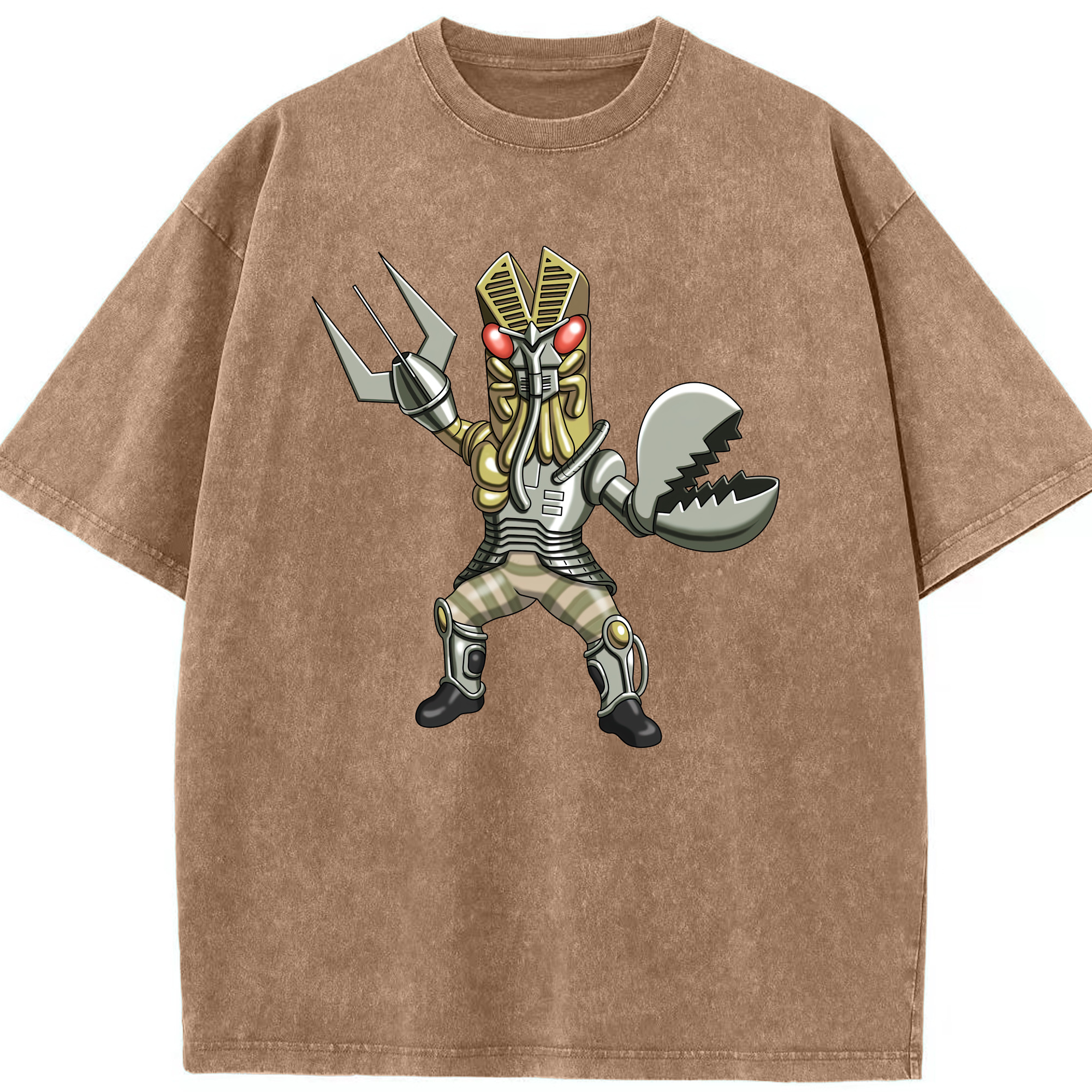 （画像用） ウルトラマン Ultraman 綿100% ヴィンテージ風 半袖Tシャツ（フロントプリント）