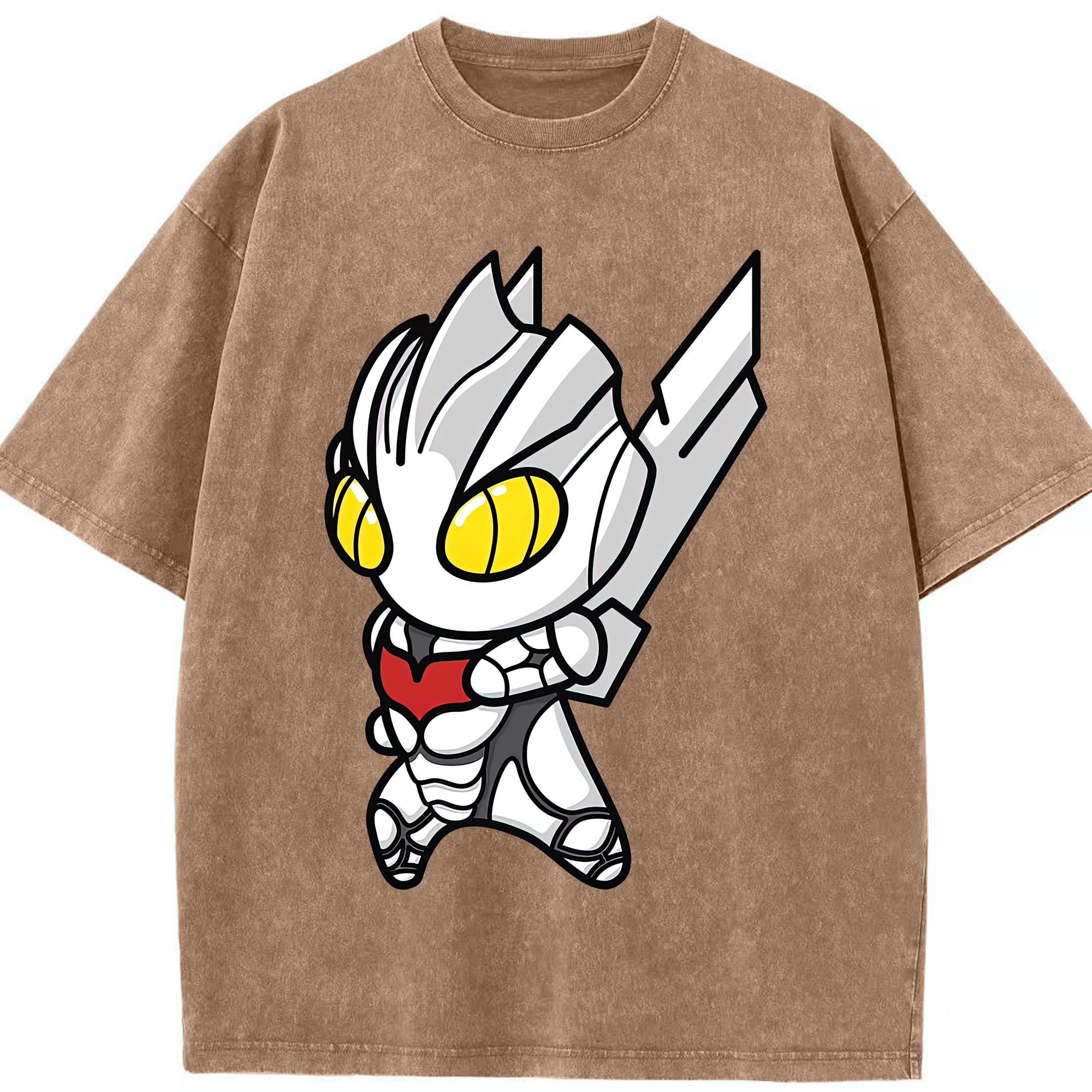 （画像用） ウルトラマン Ultraman 綿100% ヴィンテージ風 半袖Tシャツ（フロントプリント）