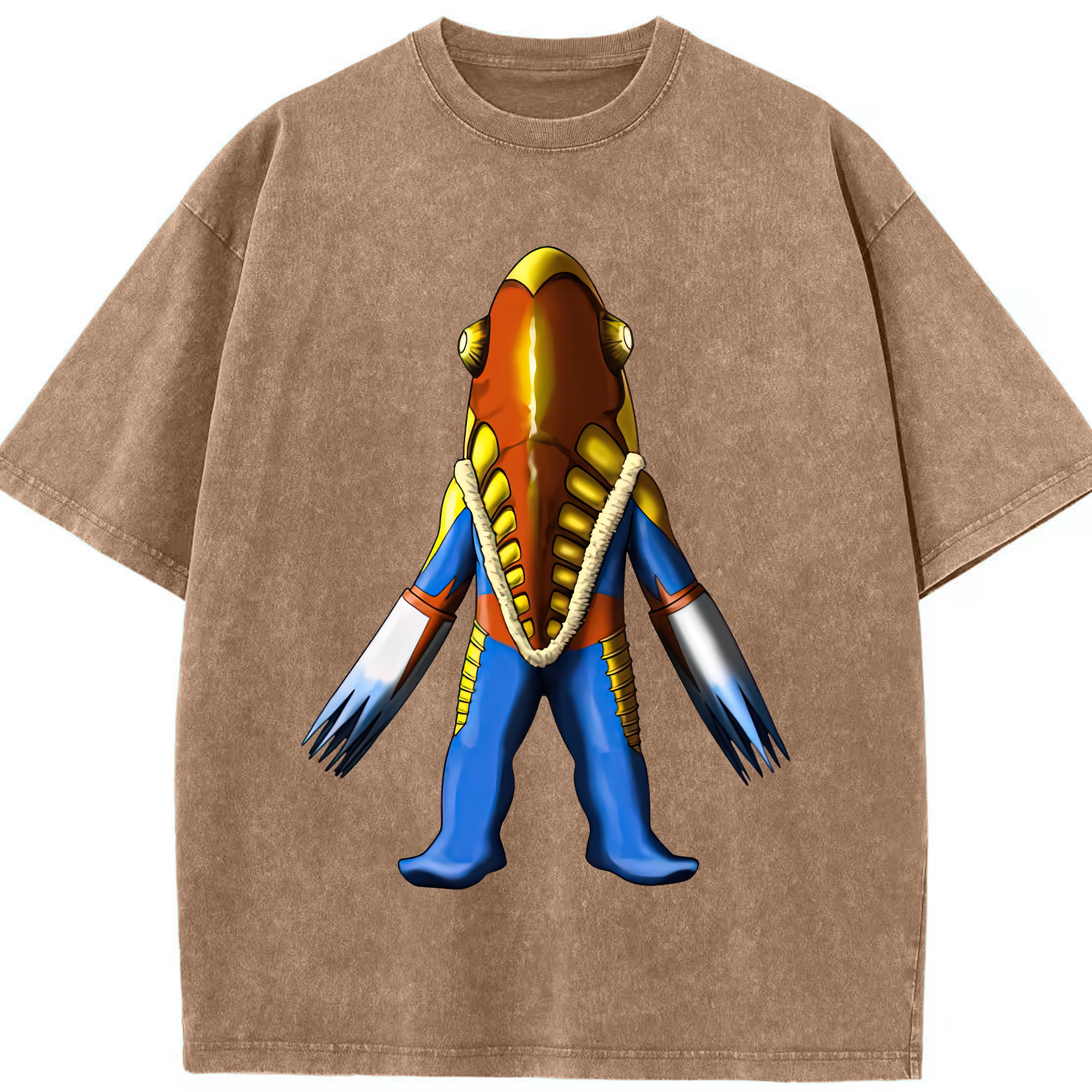 （画像用） ウルトラマン Ultraman 綿100% ヴィンテージ風 半袖Tシャツ（フロントプリント）