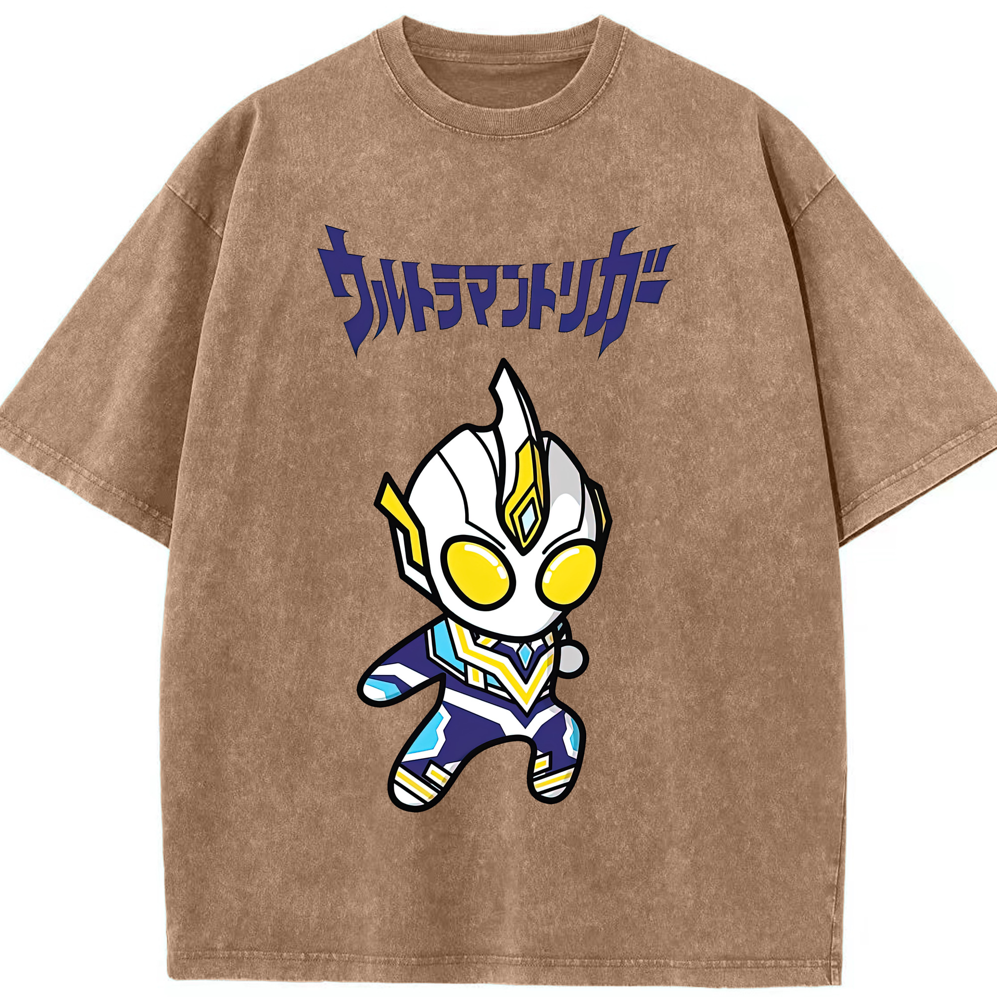 （画像用） ウルトラマン Ultraman 綿100% ヴィンテージ風 半袖Tシャツ（フロントプリント）