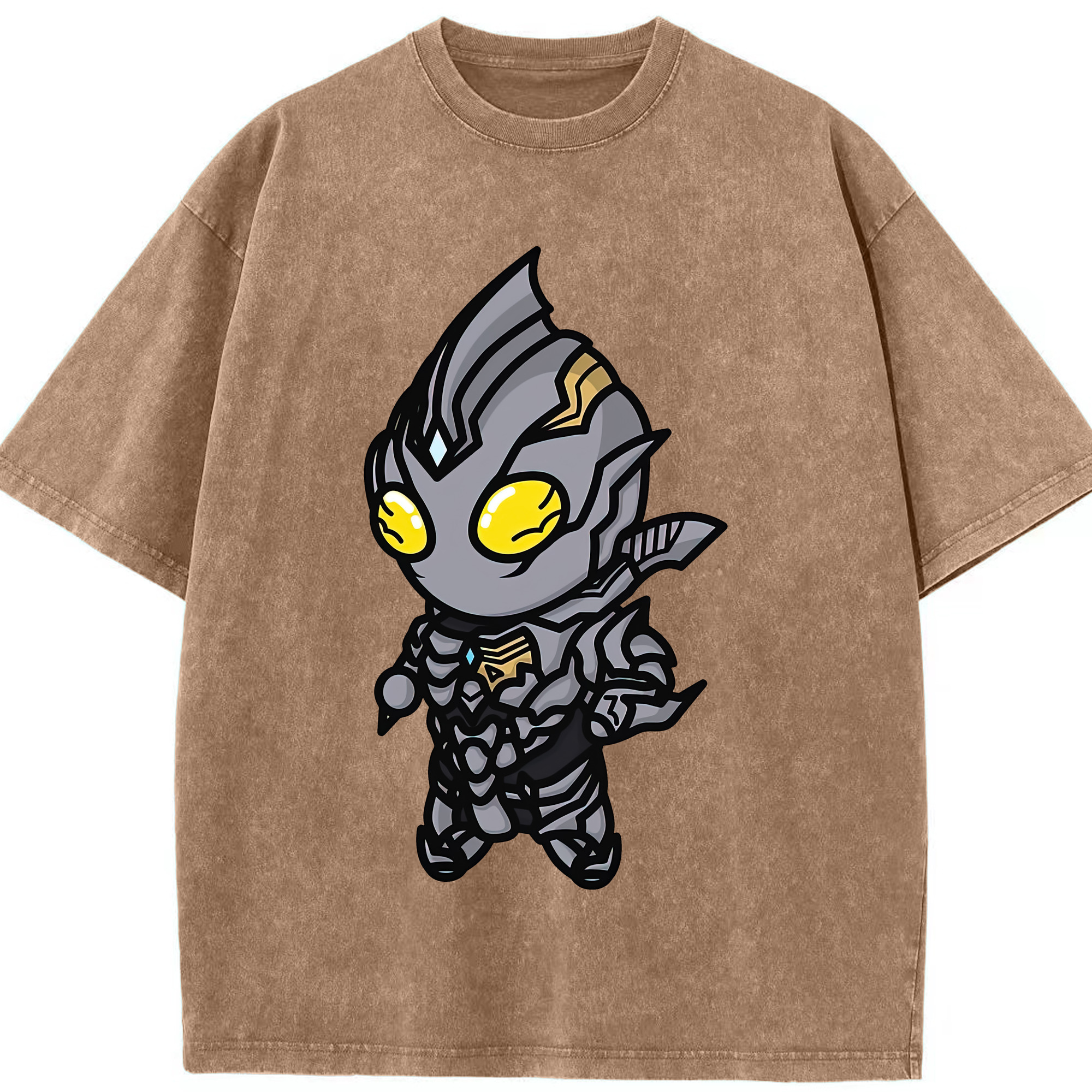 （画像用） ウルトラマン Ultraman 綿100% ヴィンテージ風 半袖Tシャツ（フロントプリント）