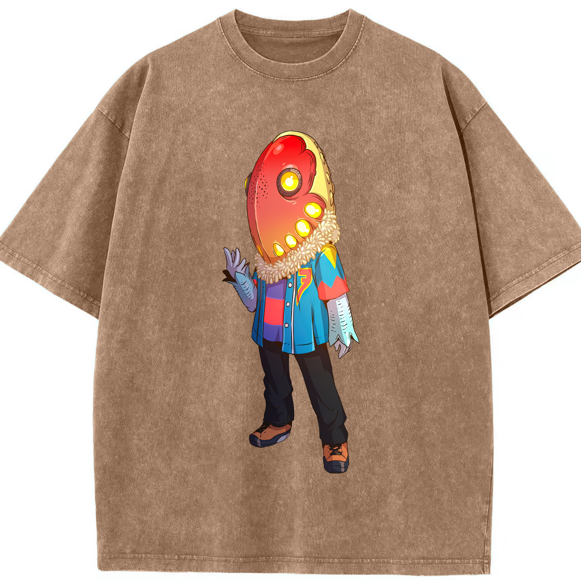 （画像用） ウルトラマン Ultraman 綿100% ヴィンテージ風 半袖Tシャツ（フロントプリント）